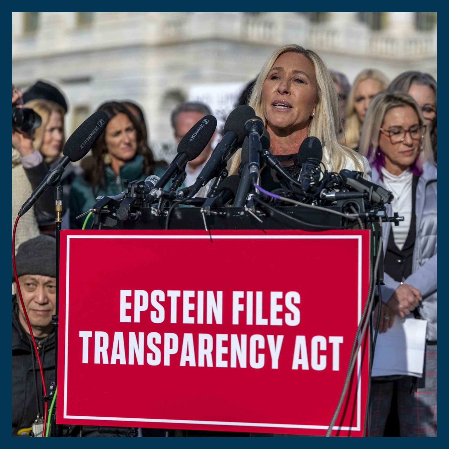 Why the Epstein files have split MAGA artwork