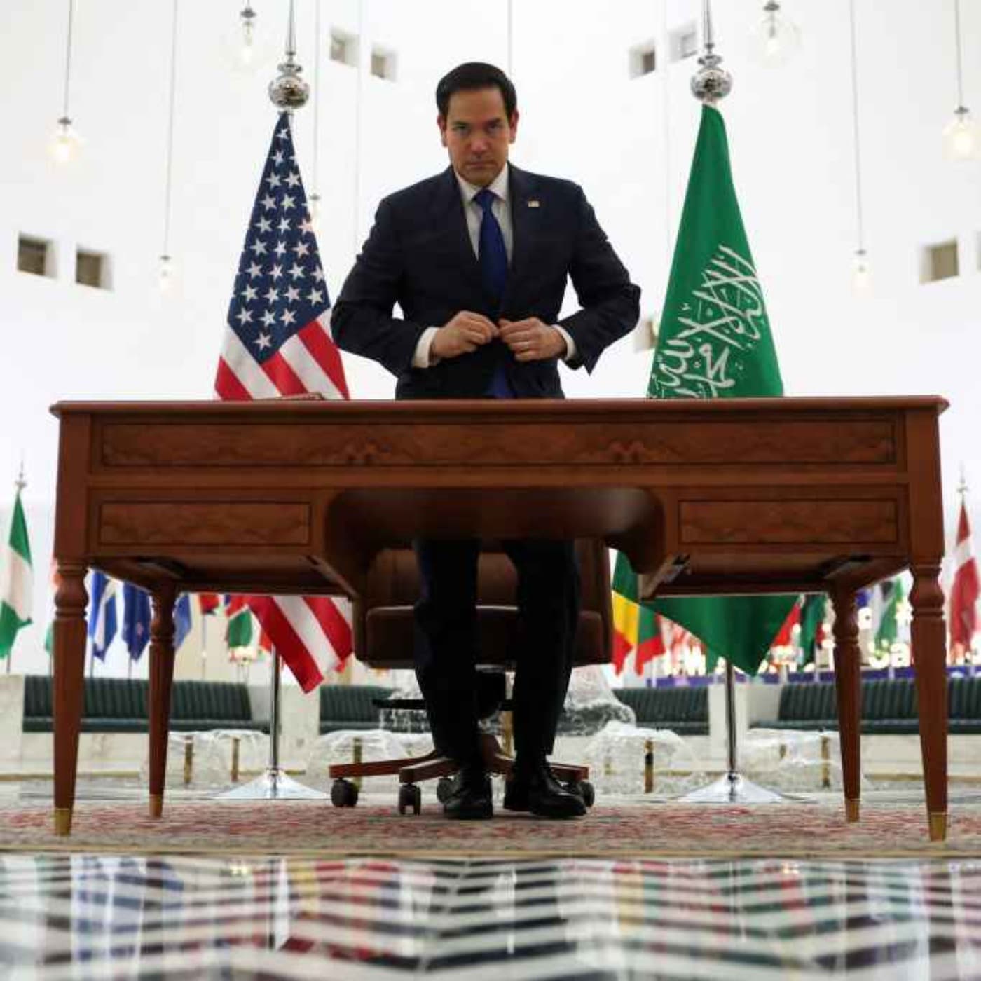 How the US signalled a new world order in 5 days artwork