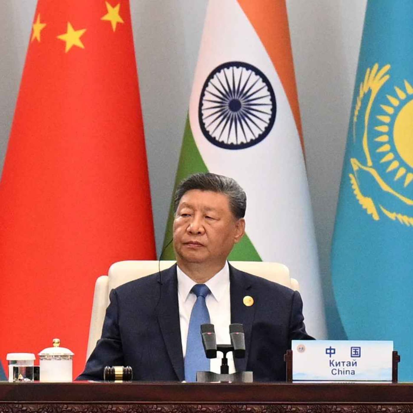 President Xi's new world order artwork
