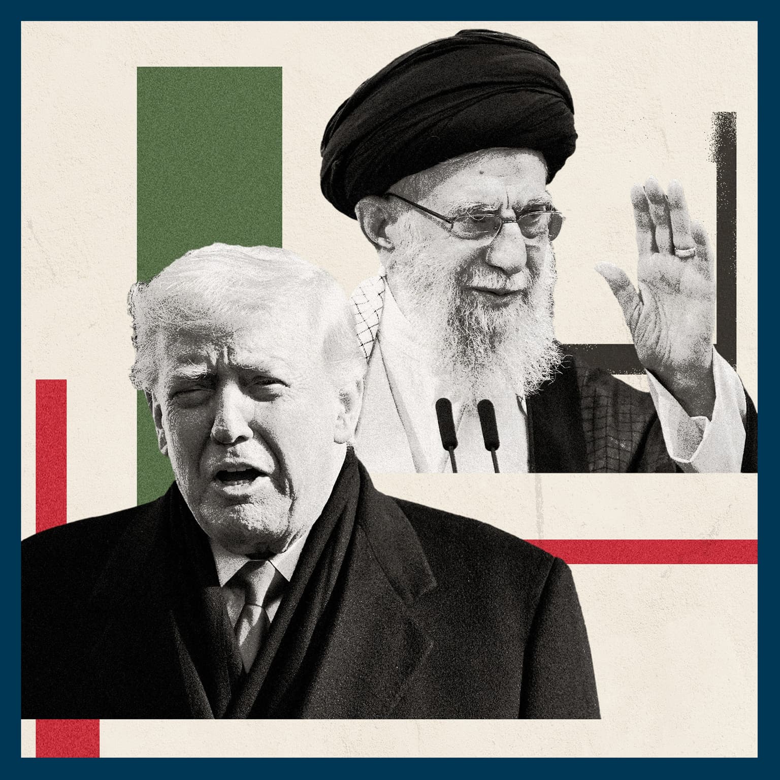 Q&A: US warships approach Iran, Trump's ICE climbdown, and Westminster ‘psychodrama’ artwork