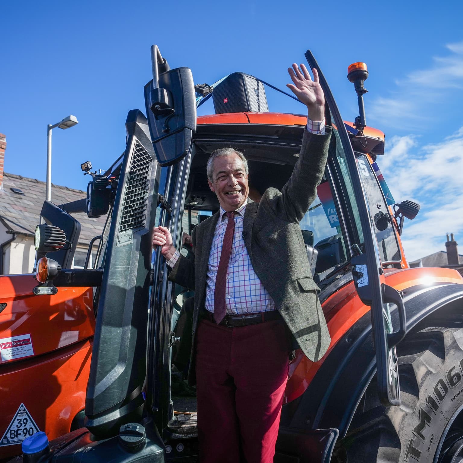 Farage’s hopes for a Reform storm artwork