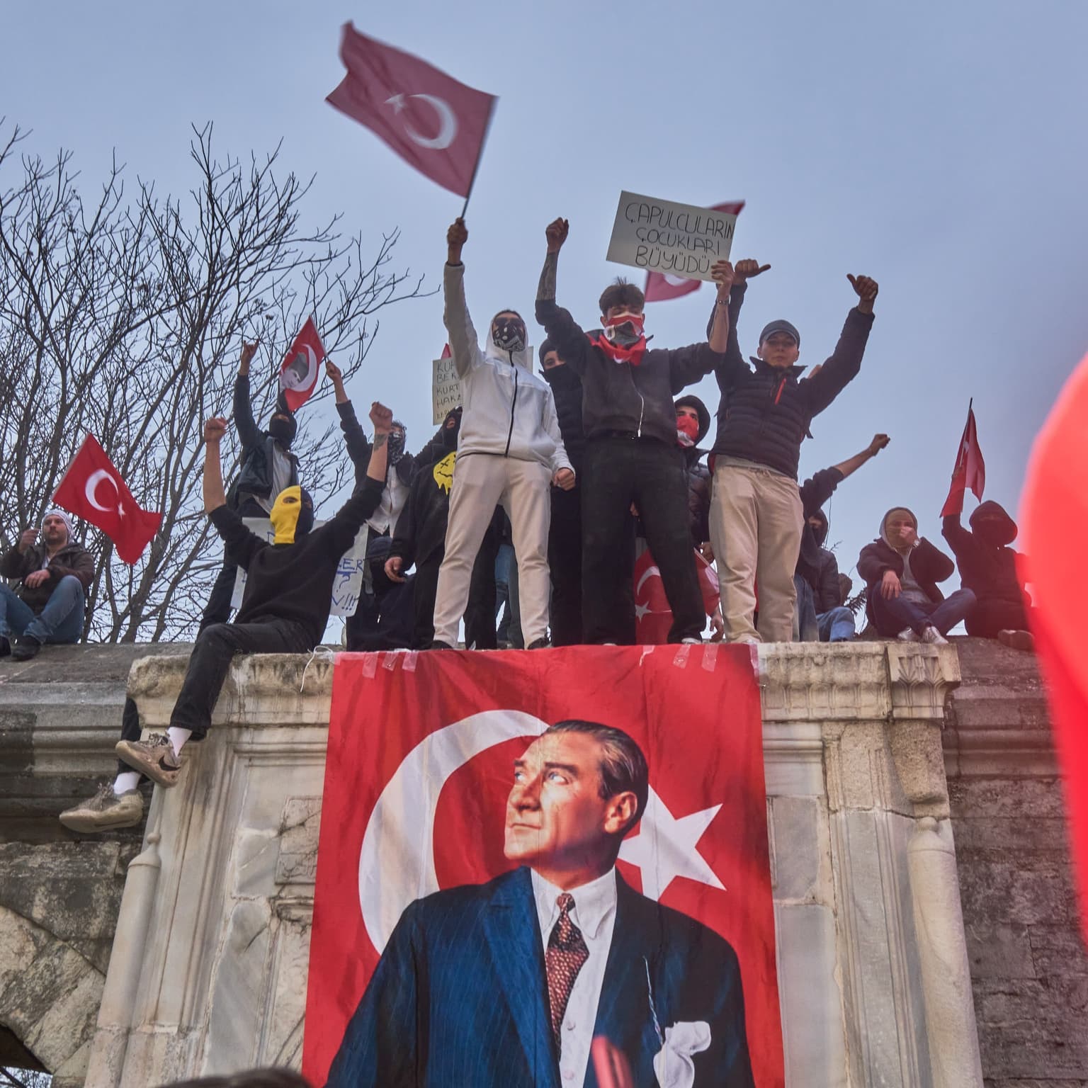Turmoil in Turkey: the people vs Erdogan artwork