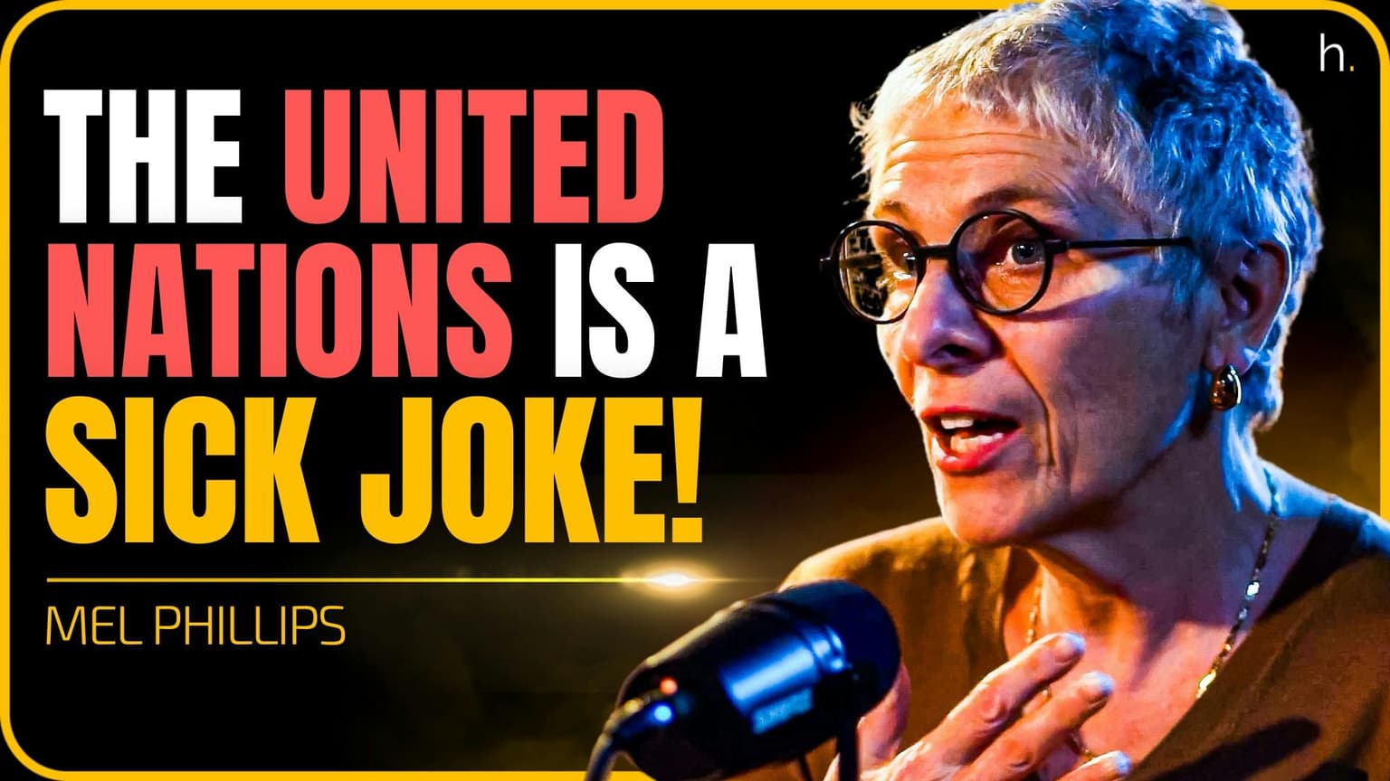 511. The UN is a ‘Sick Joke’ & the West Has A DEATH Wish - Mel Phillips artwork