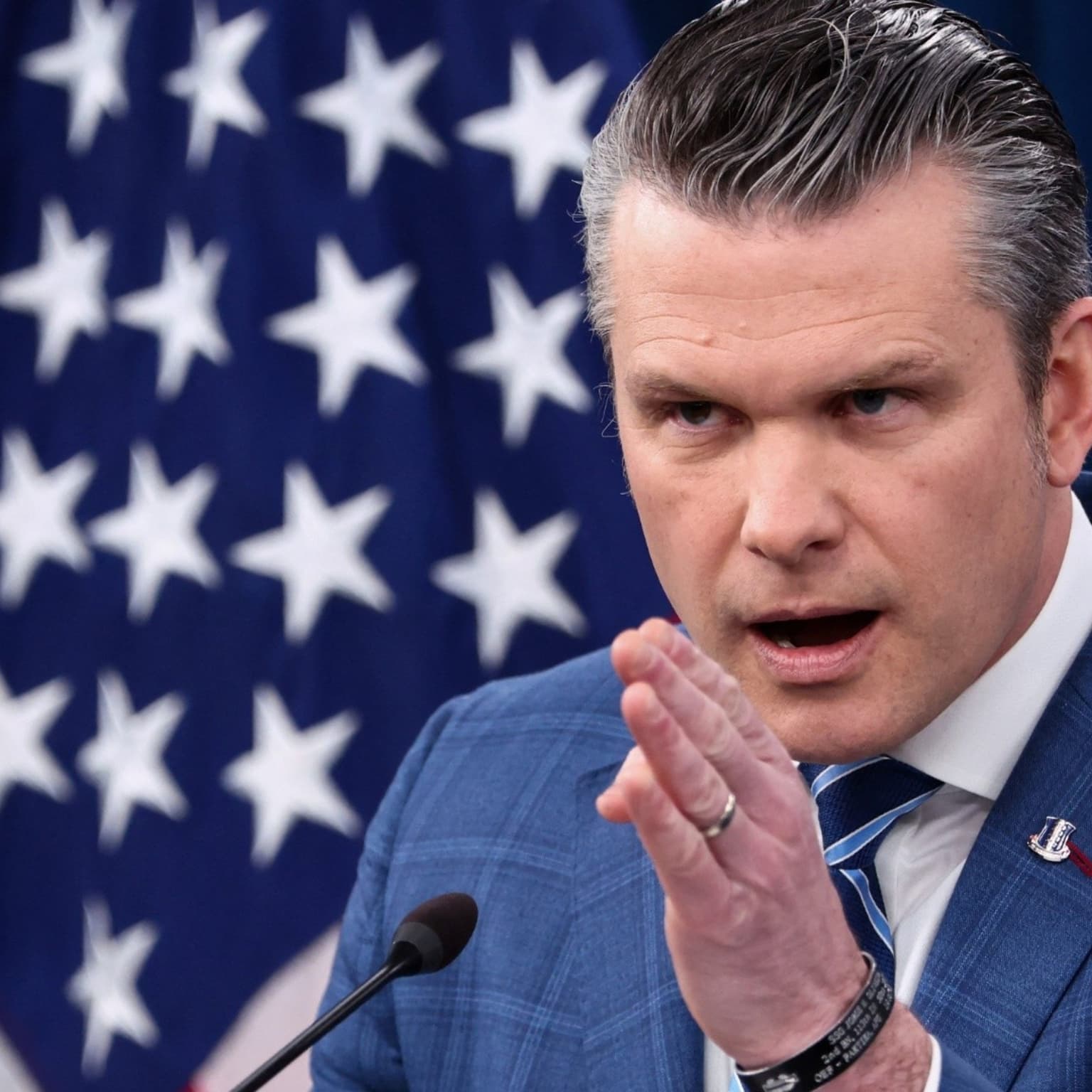 Hegseth claims 'historic battlefield victory' over Iran artwork