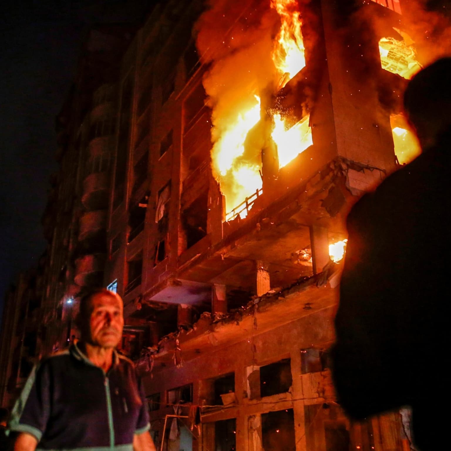 Israel carries out attack against a Hamas leader in Gaza artwork