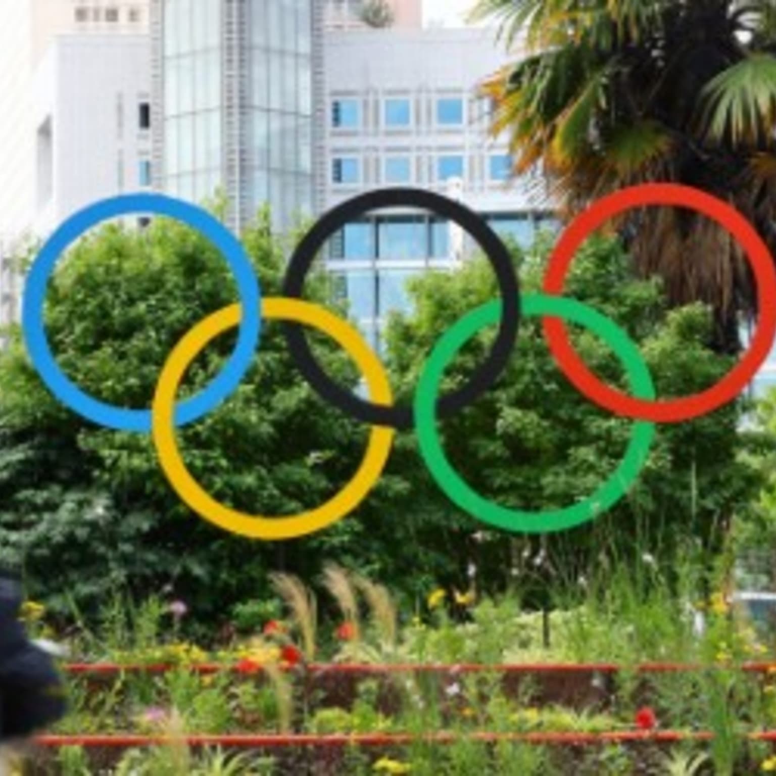 Transgender women athletes banned from female Olympic events artwork