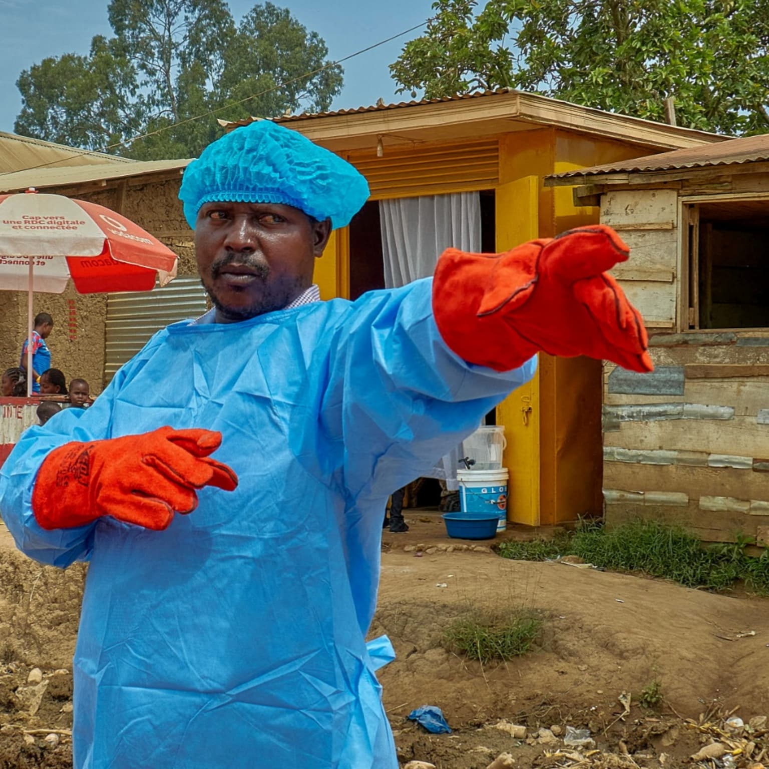 African countries join forces to prevent Ebola spreading artwork