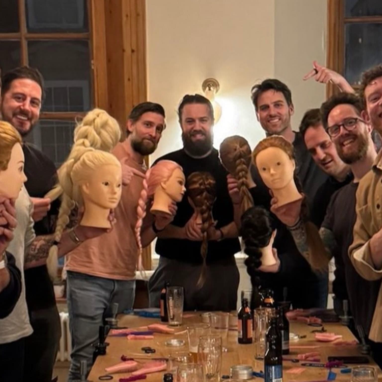 The Happy Pod: Beers, braids and bonding artwork