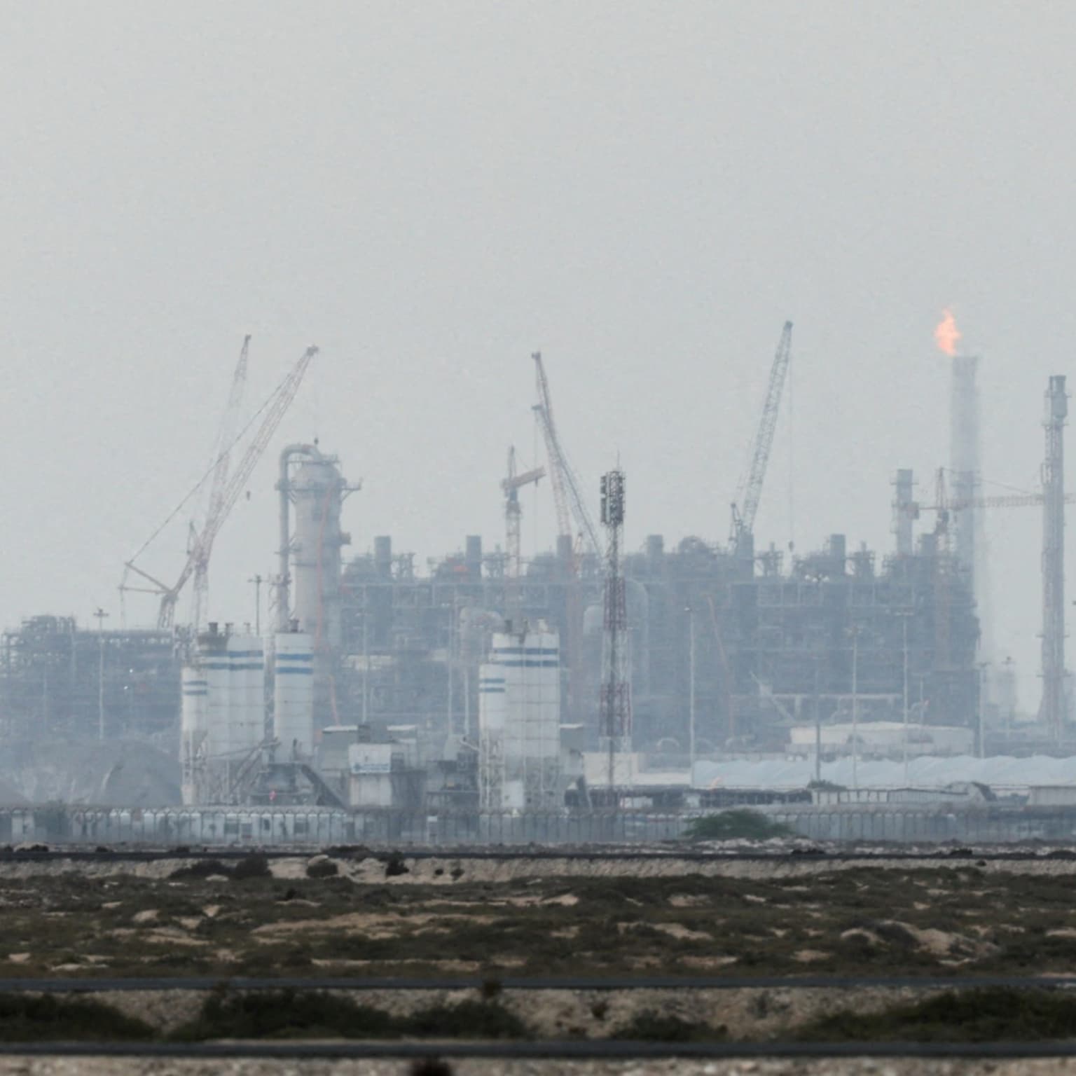 Iran attacks energy facilities in the Gulf artwork
