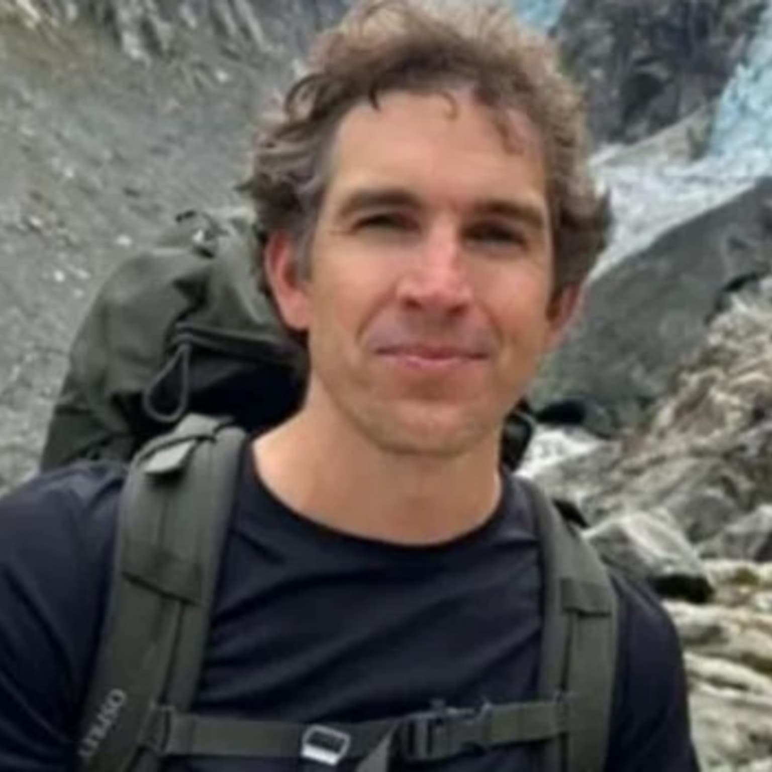 The Happy Pod: Escaping death on a glacier artwork