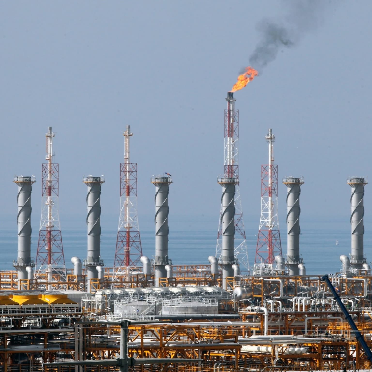 Oil and gas prices surge after energy plant strikes artwork