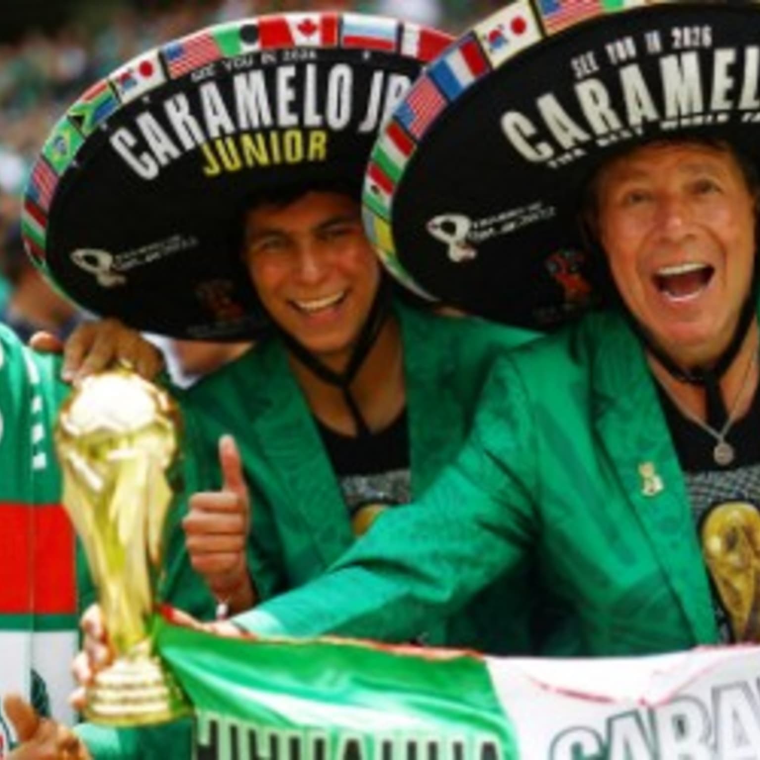 The men's football World Cup kicks off in Mexico artwork
