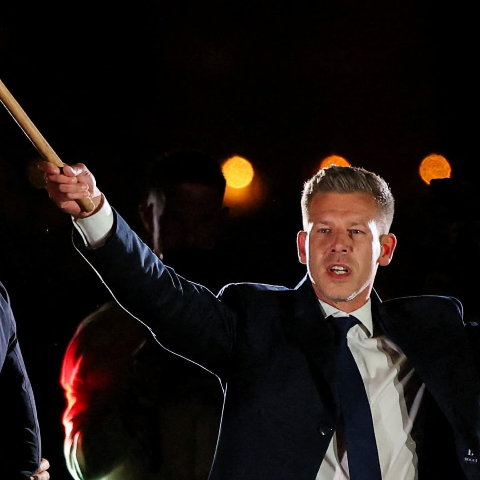 Péter Magyar wins the Hungarian election by a landslide artwork