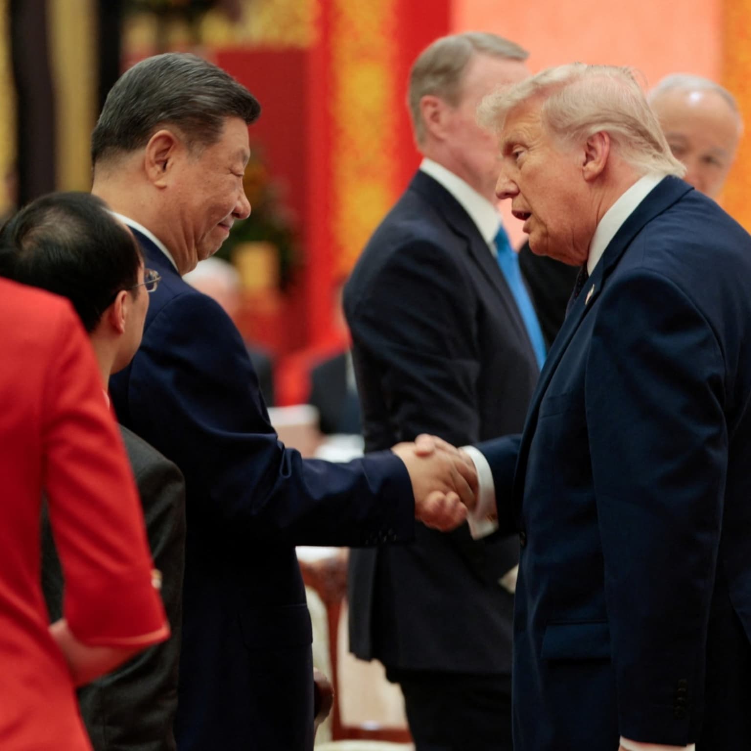 Xi tells Trump they shouldn't 'mess up' relationship artwork