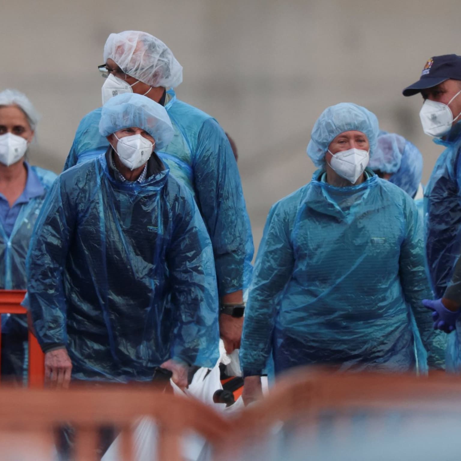 Evacuation begins of hantavirus ship artwork