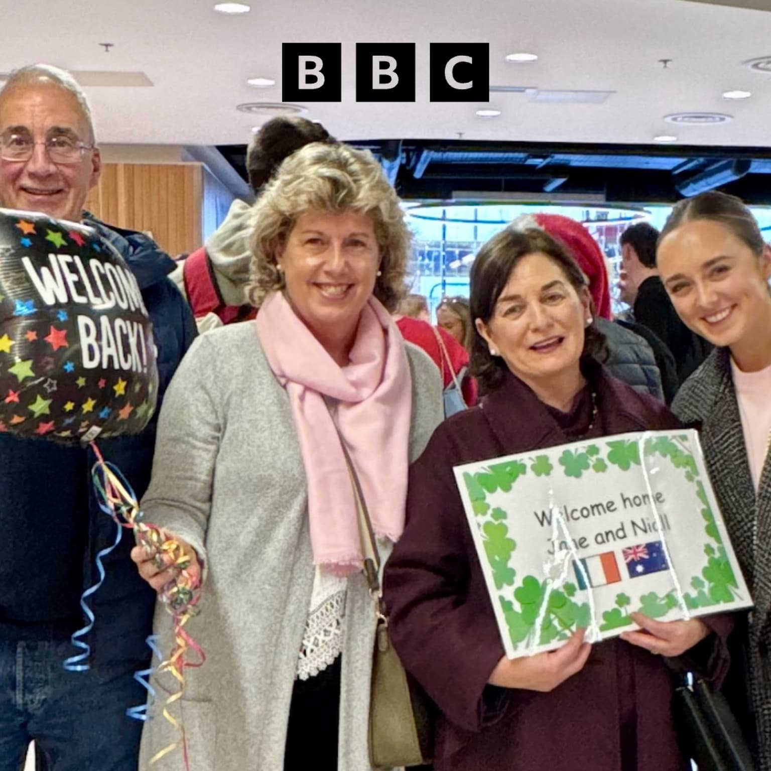 The Happy Pod: The magic of festive airport reunions artwork