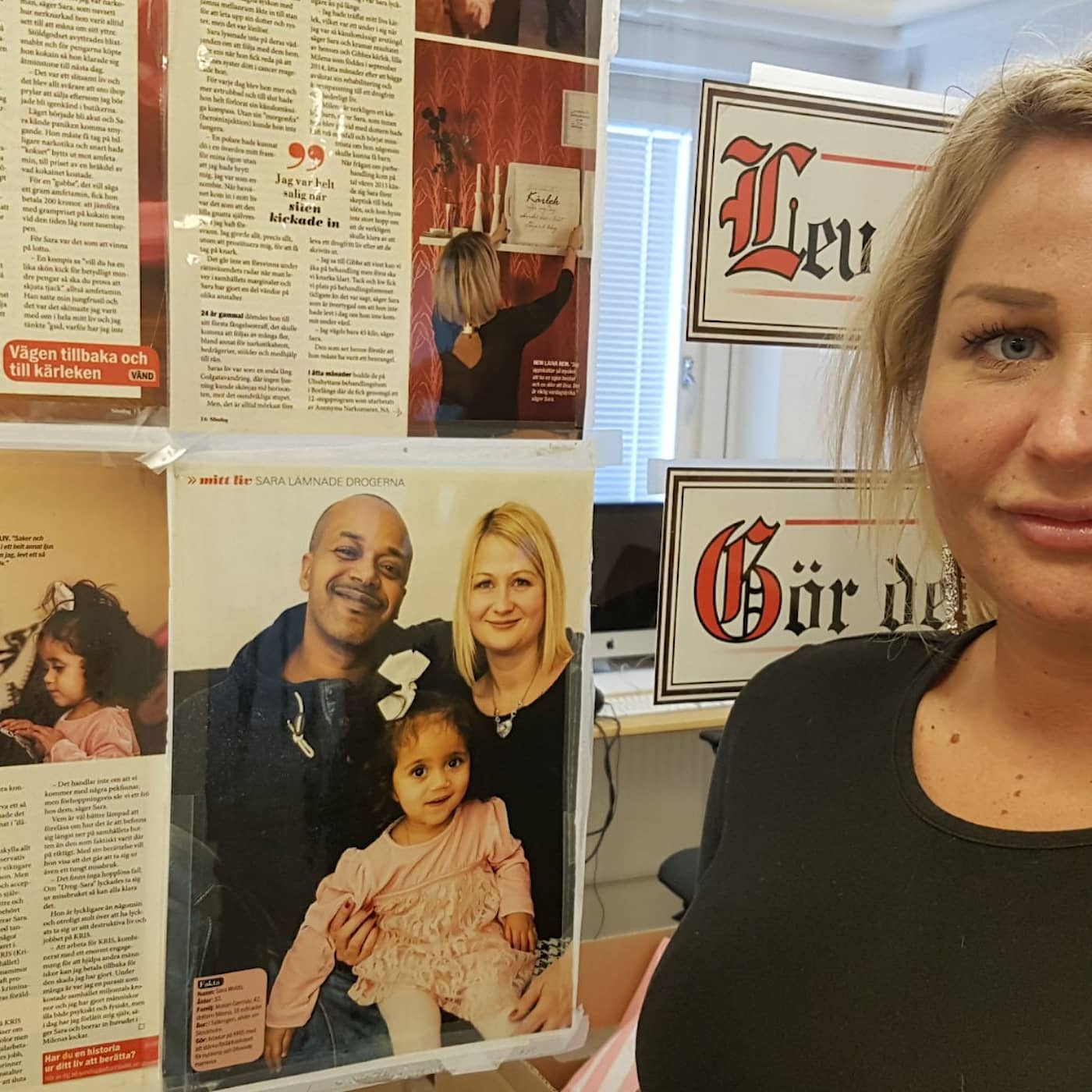Gravid och beroende artwork