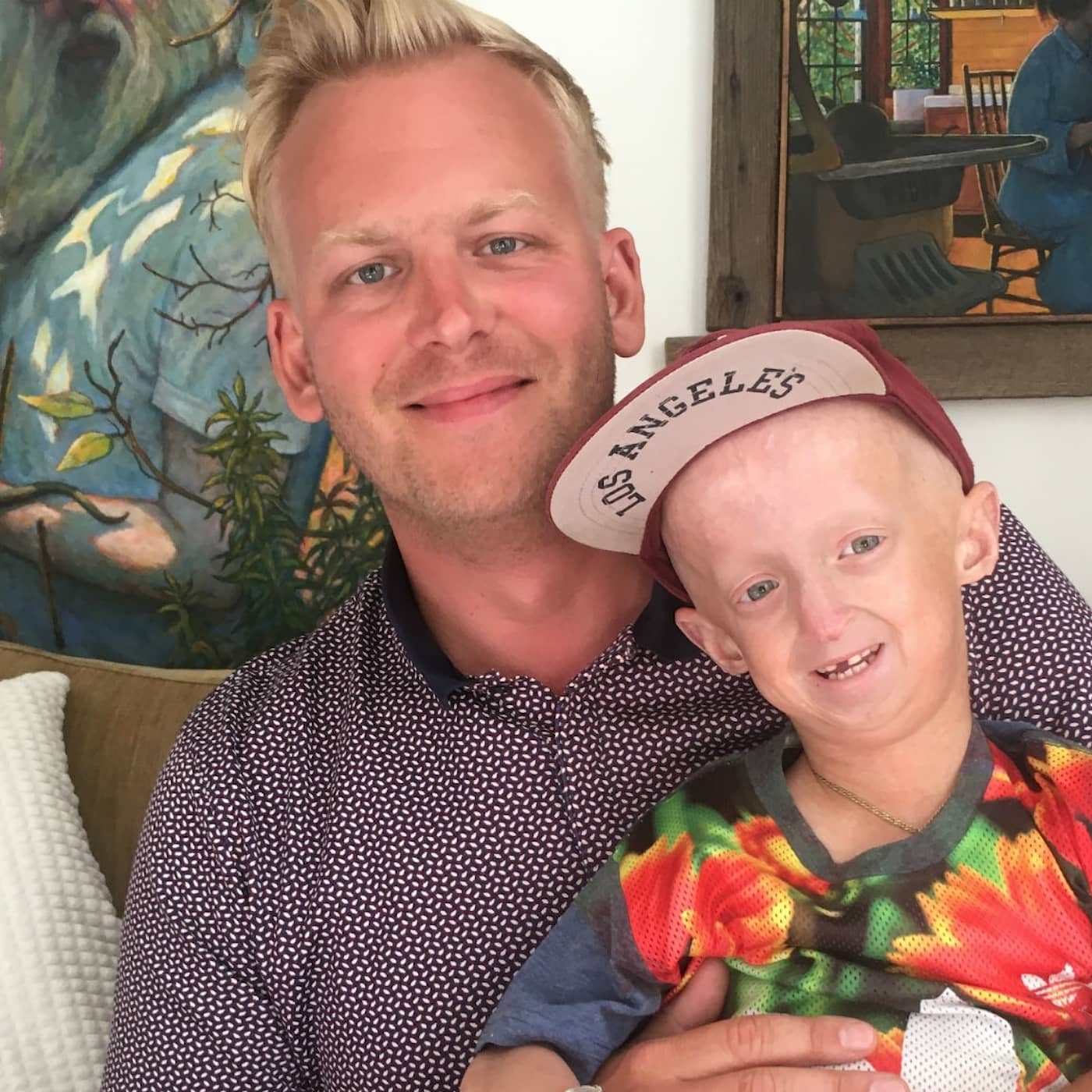 10-årige Miles åldras i förtid artwork
