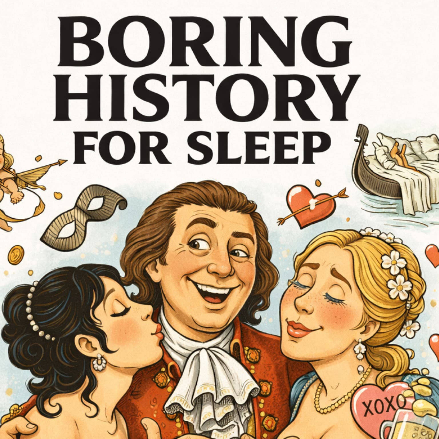 Giacomo Casanova — More Than Just a Legend 💌 | Boring History for Sleep artwork