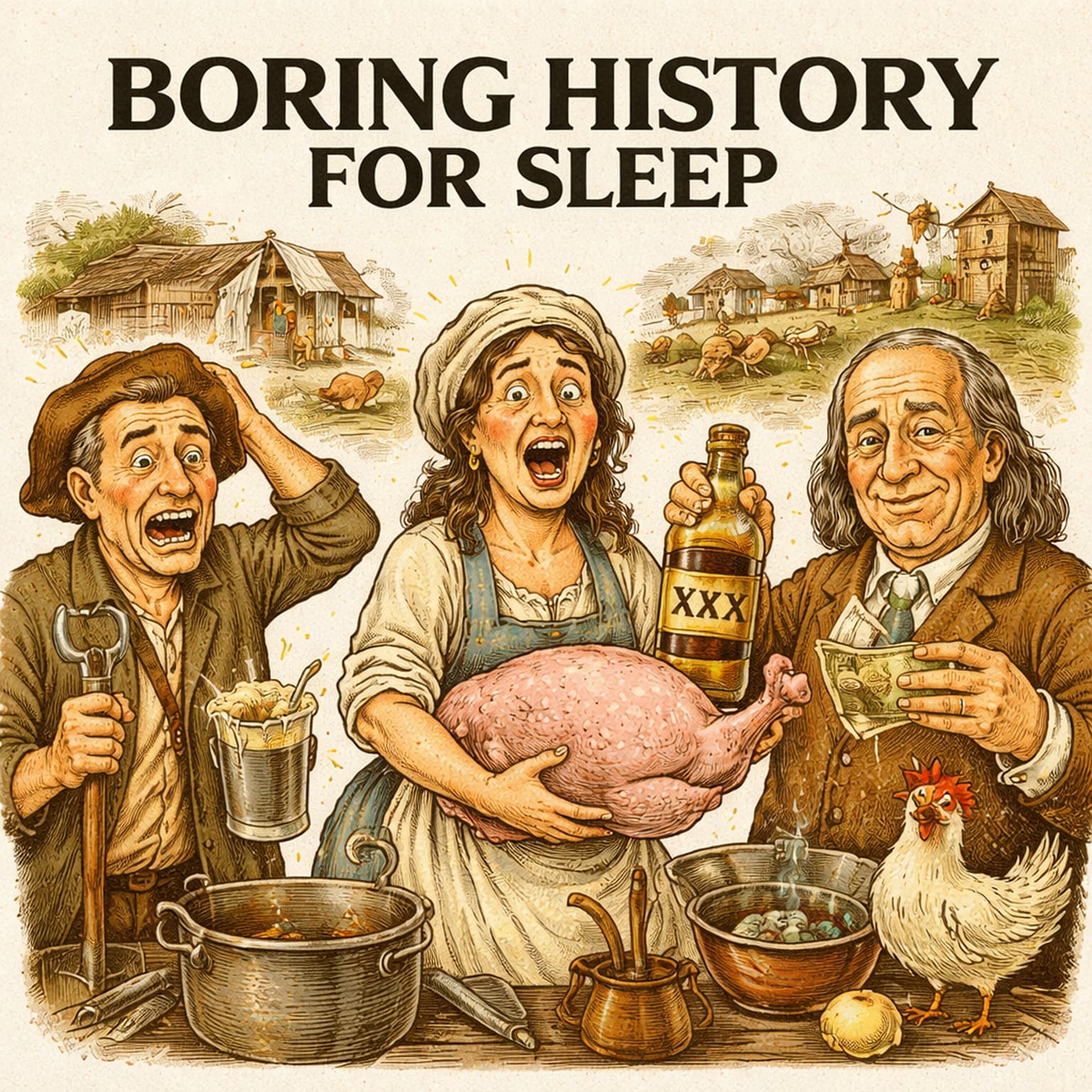What Everyday Life Was REALLY Like in 1780 America — Survival, Work, and Daily Struggles 🇺🇸 | Boring History for Sleep artwork