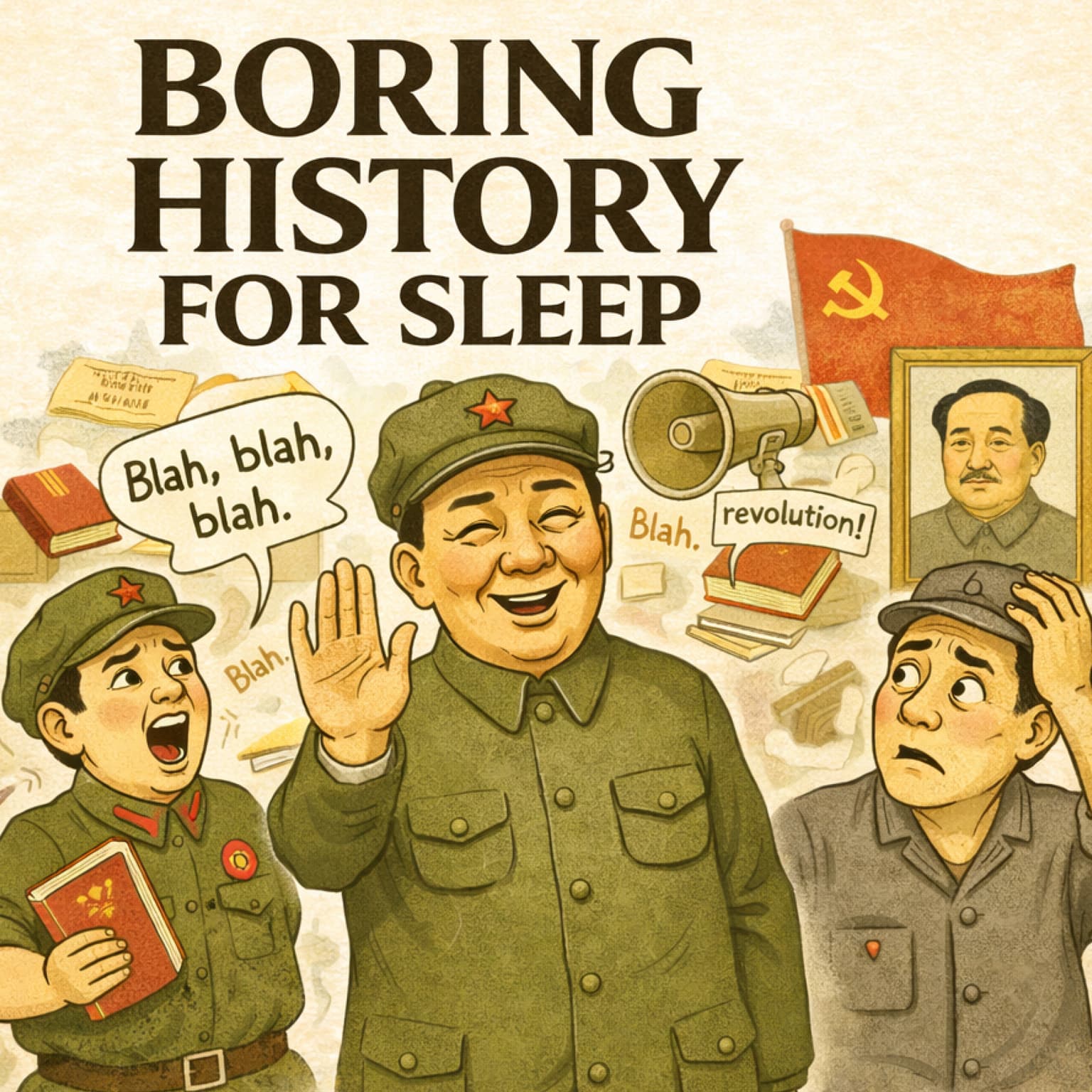 Mao’s Red Terror — Power, Fear, and Control in Revolutionary China 🇨🇳 | Boring History for Sleep artwork