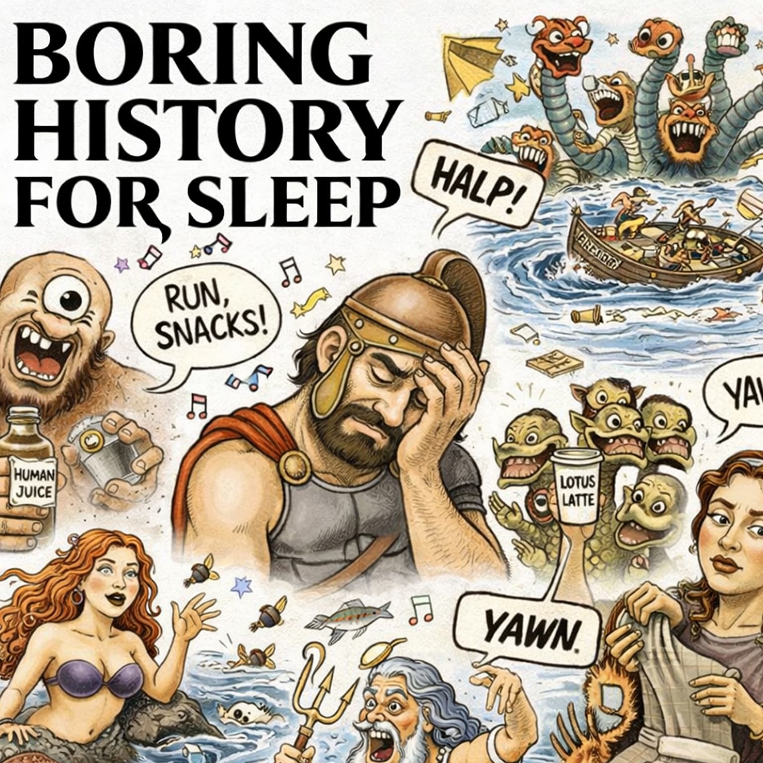 The Odyssey Explained: More Than Just a Journey 💤 | Boring History for Sleep artwork