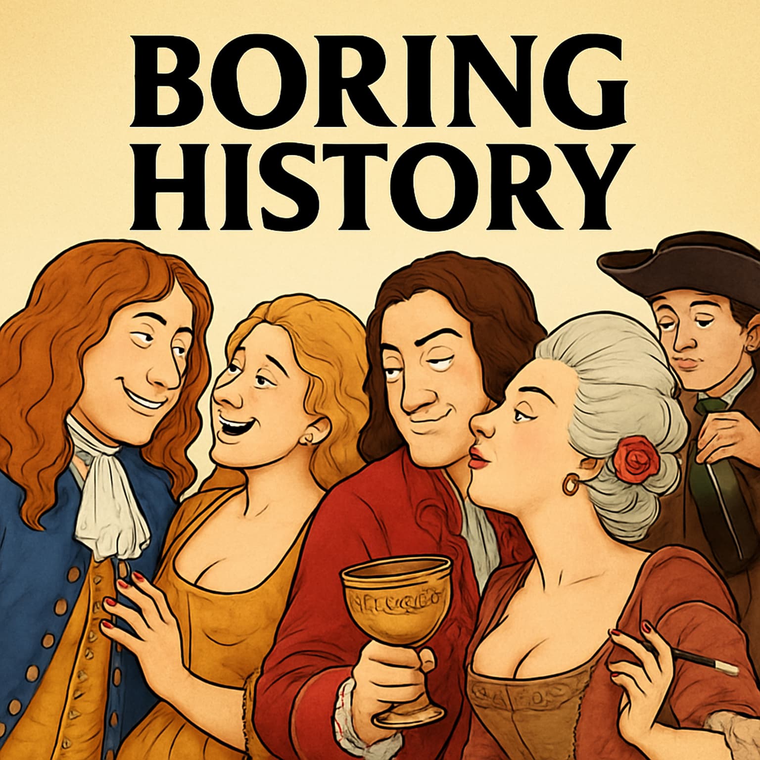Forbidden Pleasures in the Court of Versailles | Boring History For Sleep artwork