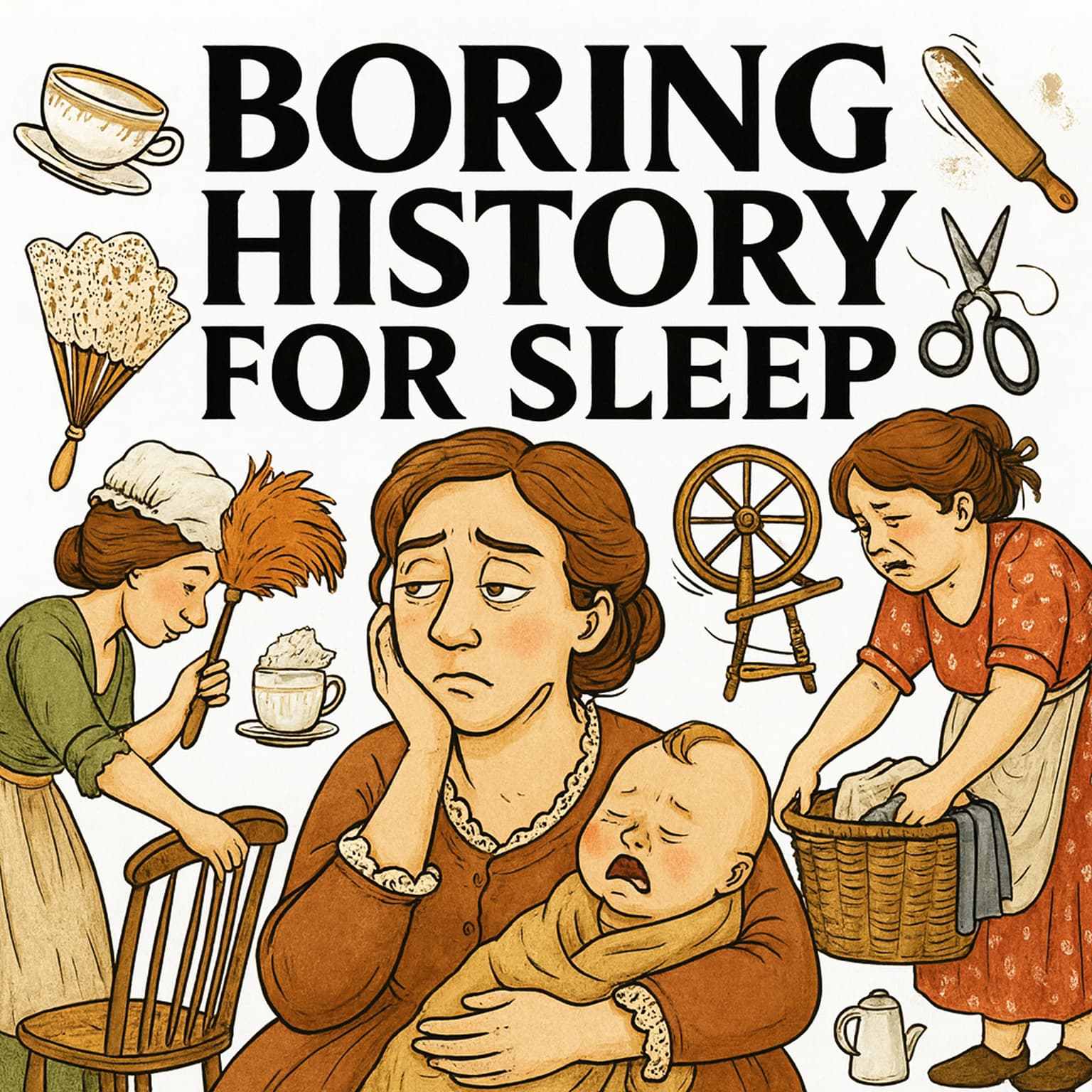Boring History For Sleep | Victorian Women’s Real Daily Routines (Prepare to Be Surprised) 🎀👀 artwork