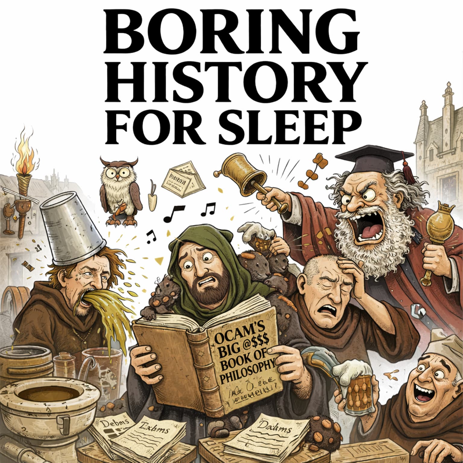 What Life Was Really Like at a Medieval University 📜 | Boring History for Sleep artwork