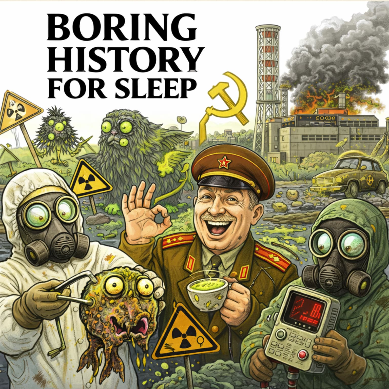 The Complete Chernobyl Disaster: A Soviet Dream Turned Nuclear Nightmare 💤 | Boring History for Sleep artwork