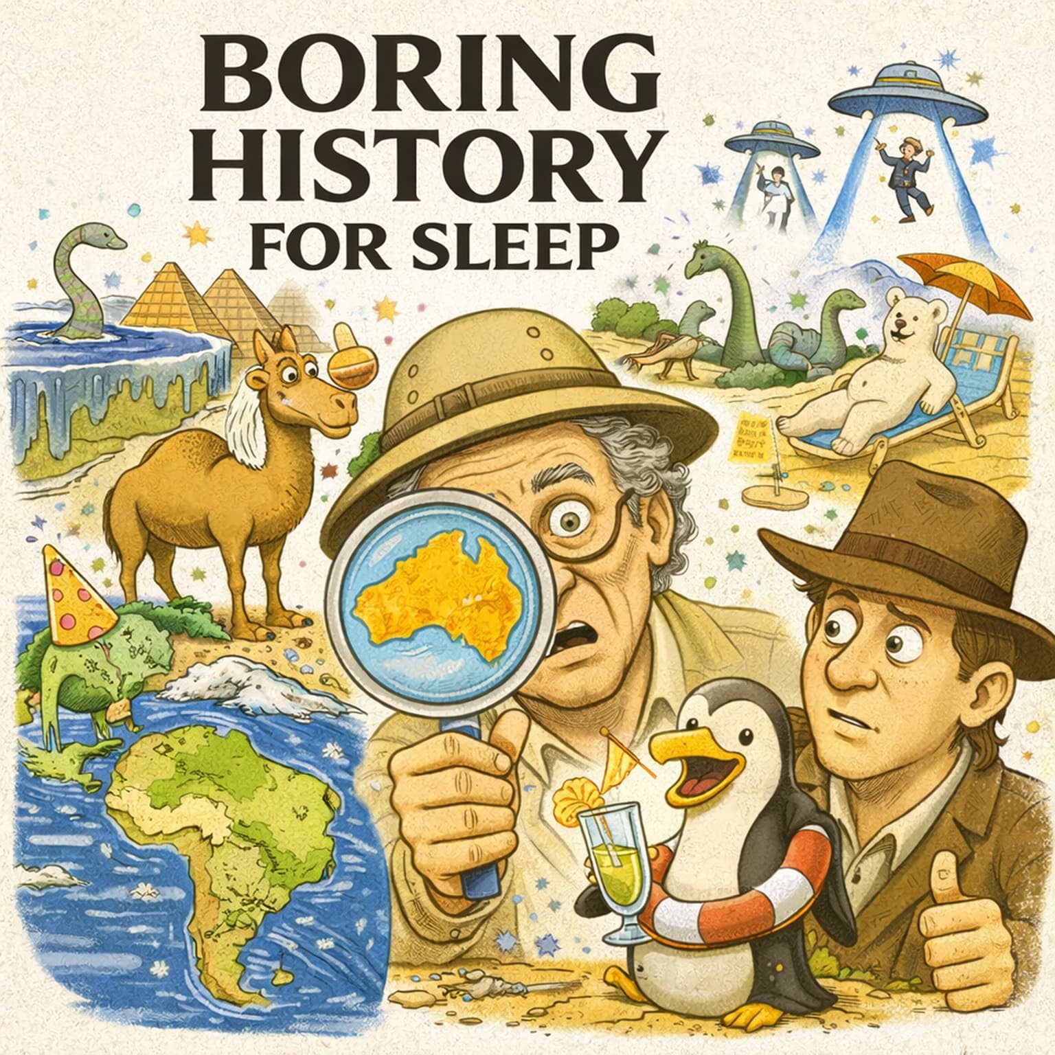 100 Geography Facts So Crazy They’ll Change How You See the World 🌍 | Boring History for Sleep artwork