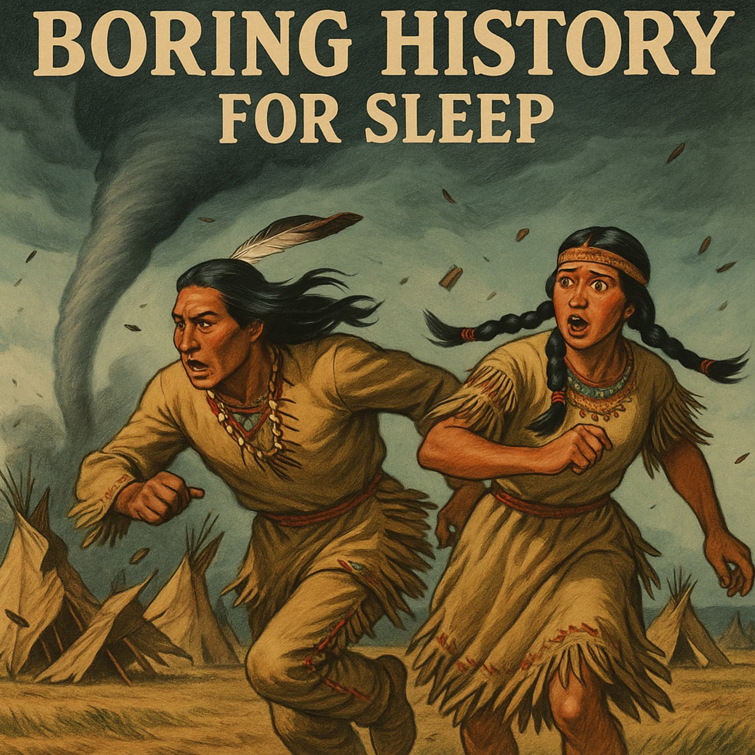 How Did Native Americans Survive Tornadoes | Boring History To Sleep artwork