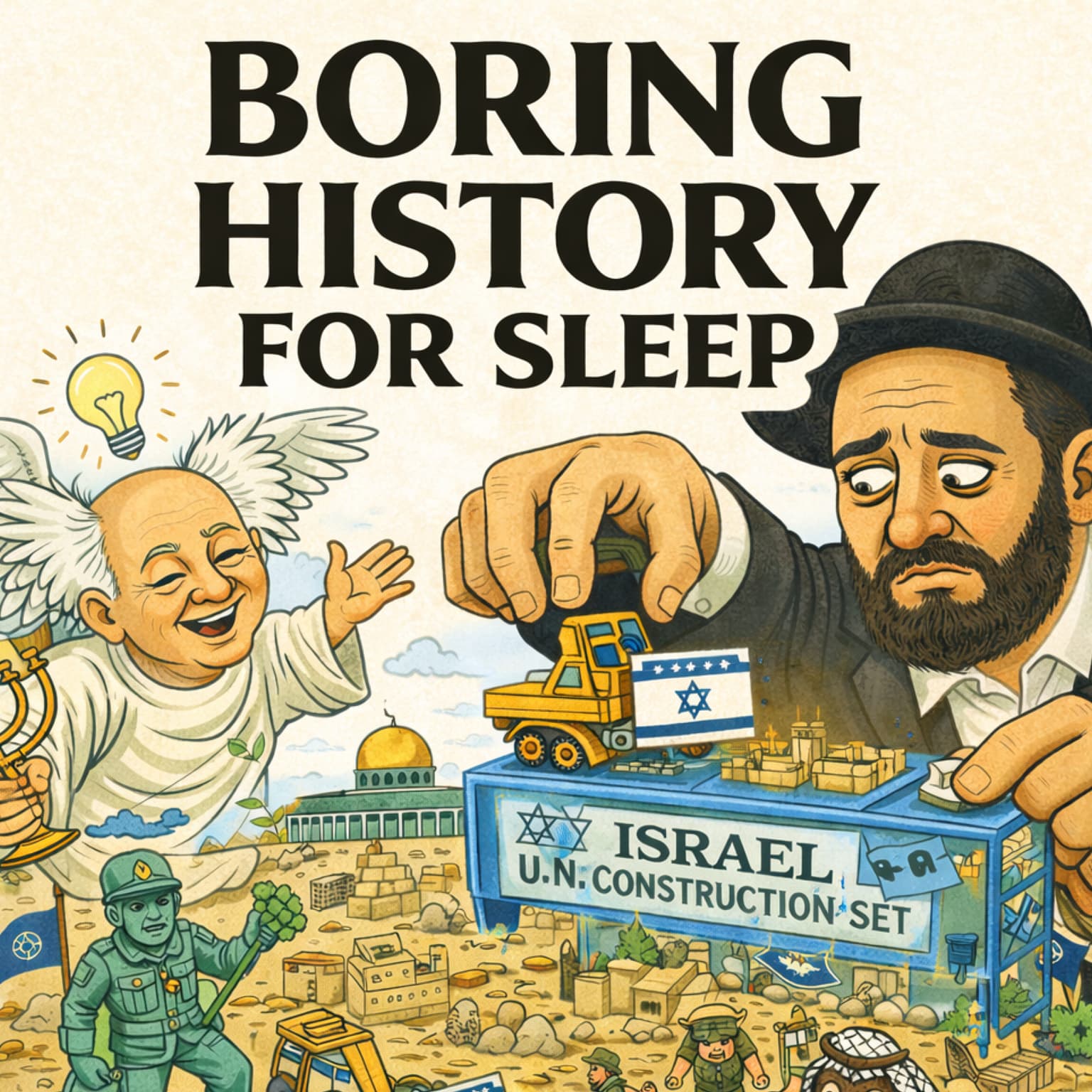 How Israel Was Created 🇮🇱📜 | The Birth of a Modern Nation | Boring History For Sleep artwork