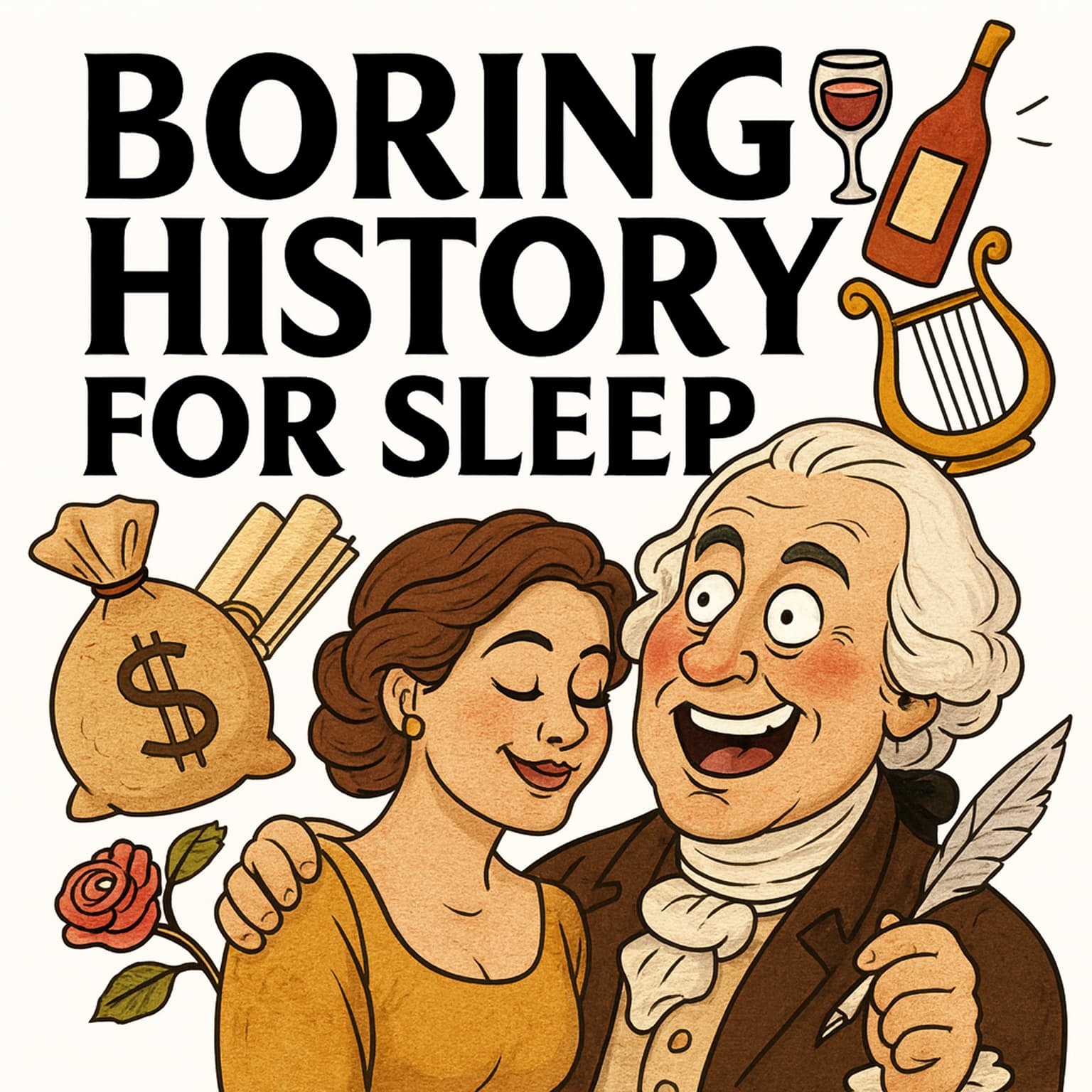Boring History For Sleep | Inside George Washington’s Personal Life artwork
