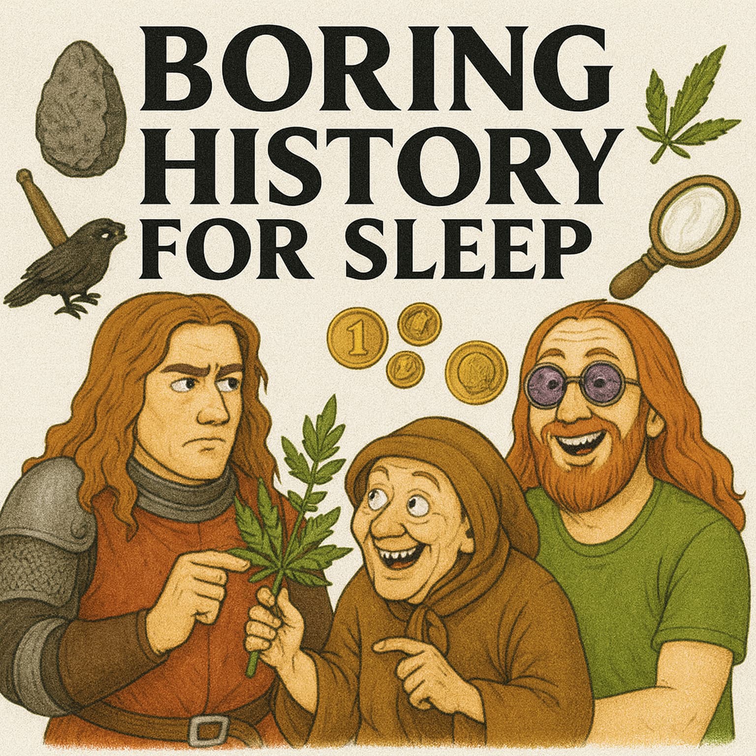 Boring History For Sleep | The Global Saga of Cannabis: Thousands of Years in One Story 🌍🔥 artwork