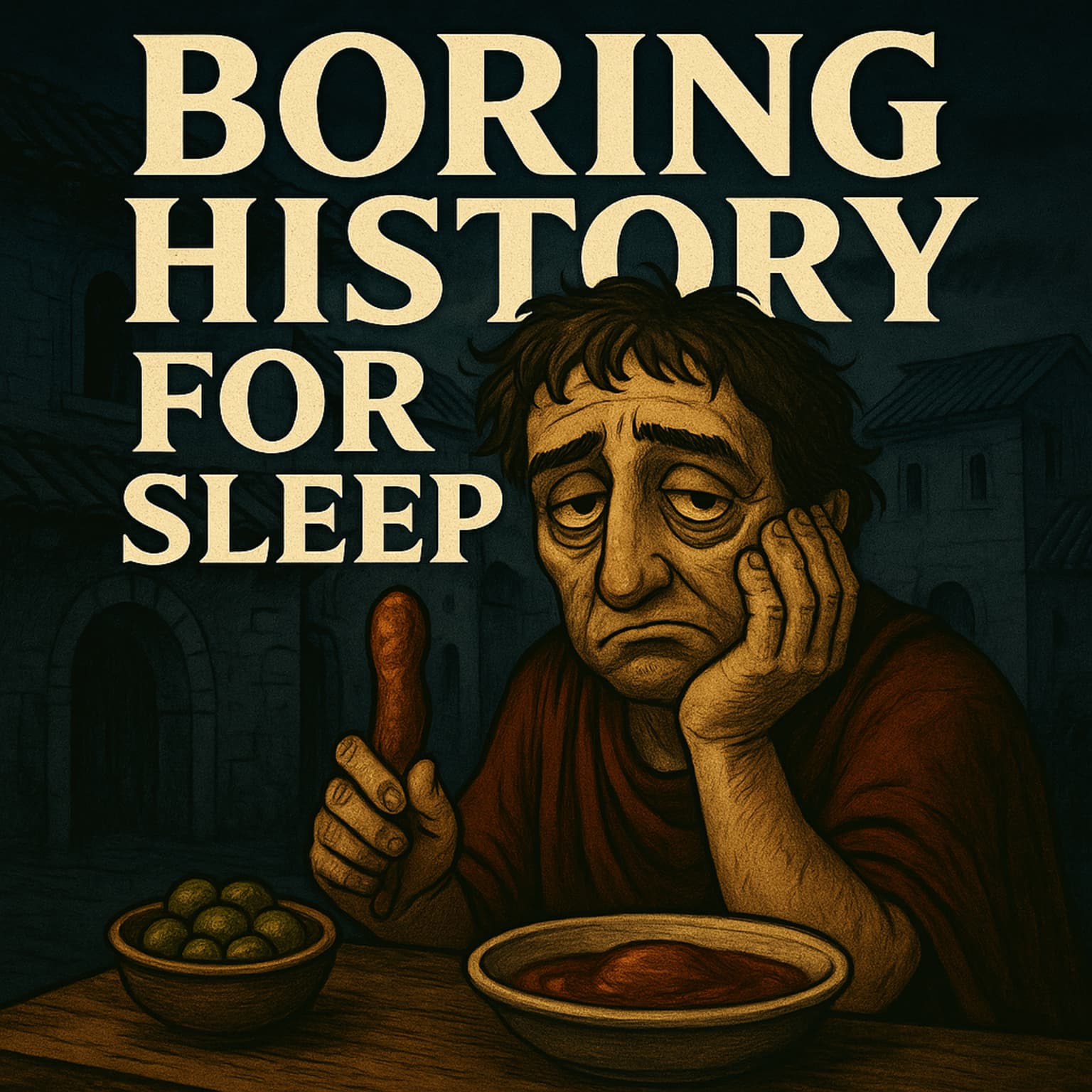 Boring History For Sleep | What Ancient Rome JUNK FOOD Was Like and more artwork