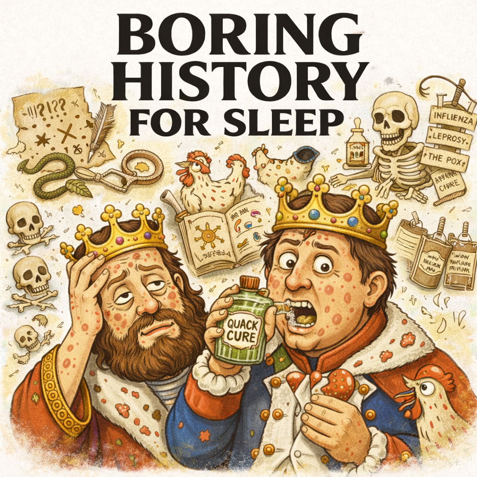The History of Syphilis — The Disease That Changed Kings 💀 | Boring History for Sleep artwork