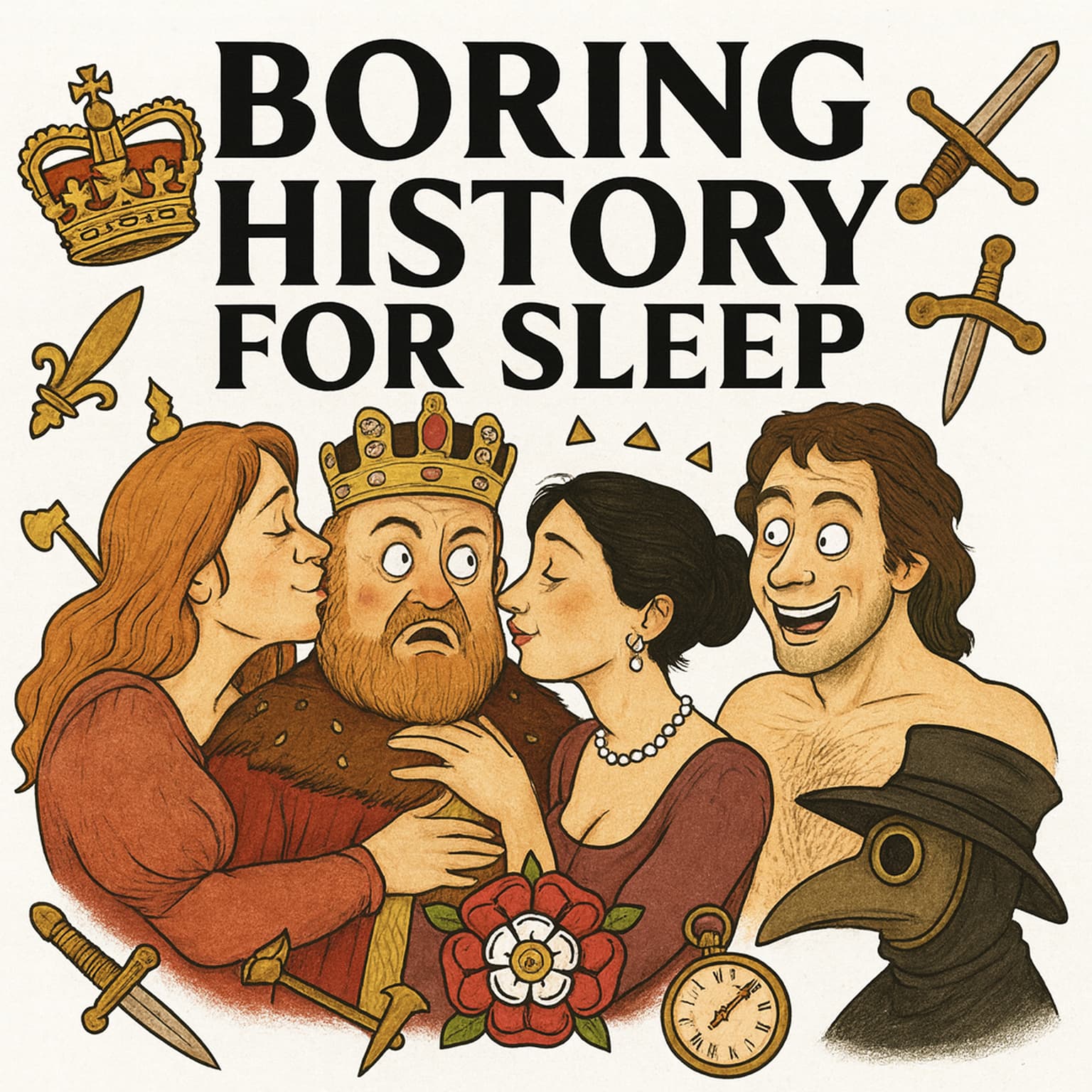 Boring History For Sleep | The Crown’s Messiest Love Stories ✨💔 artwork