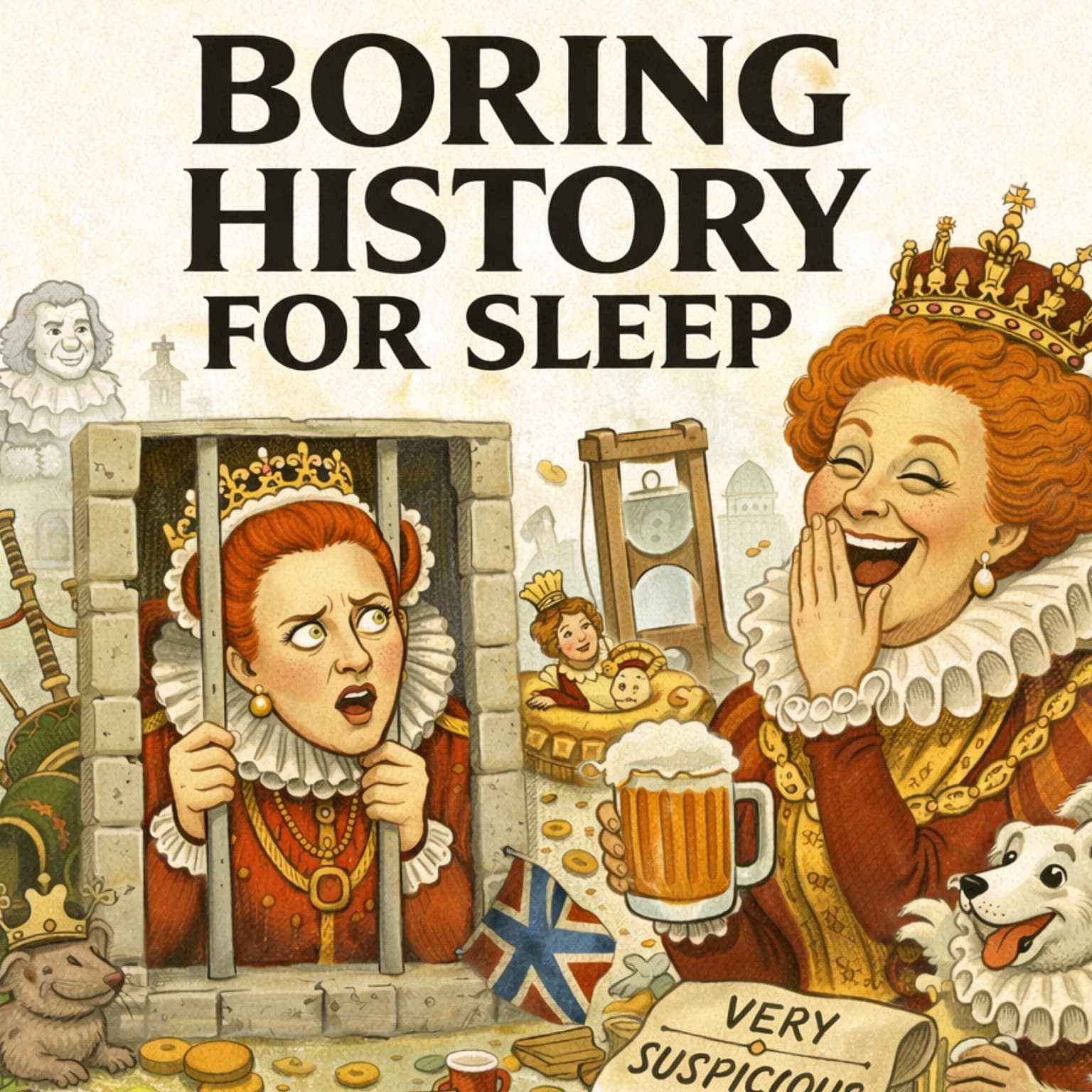 Mary, Queen of Scots — The Red Queen and Her Tragic Destiny 👑 | Boring History for Sleep artwork