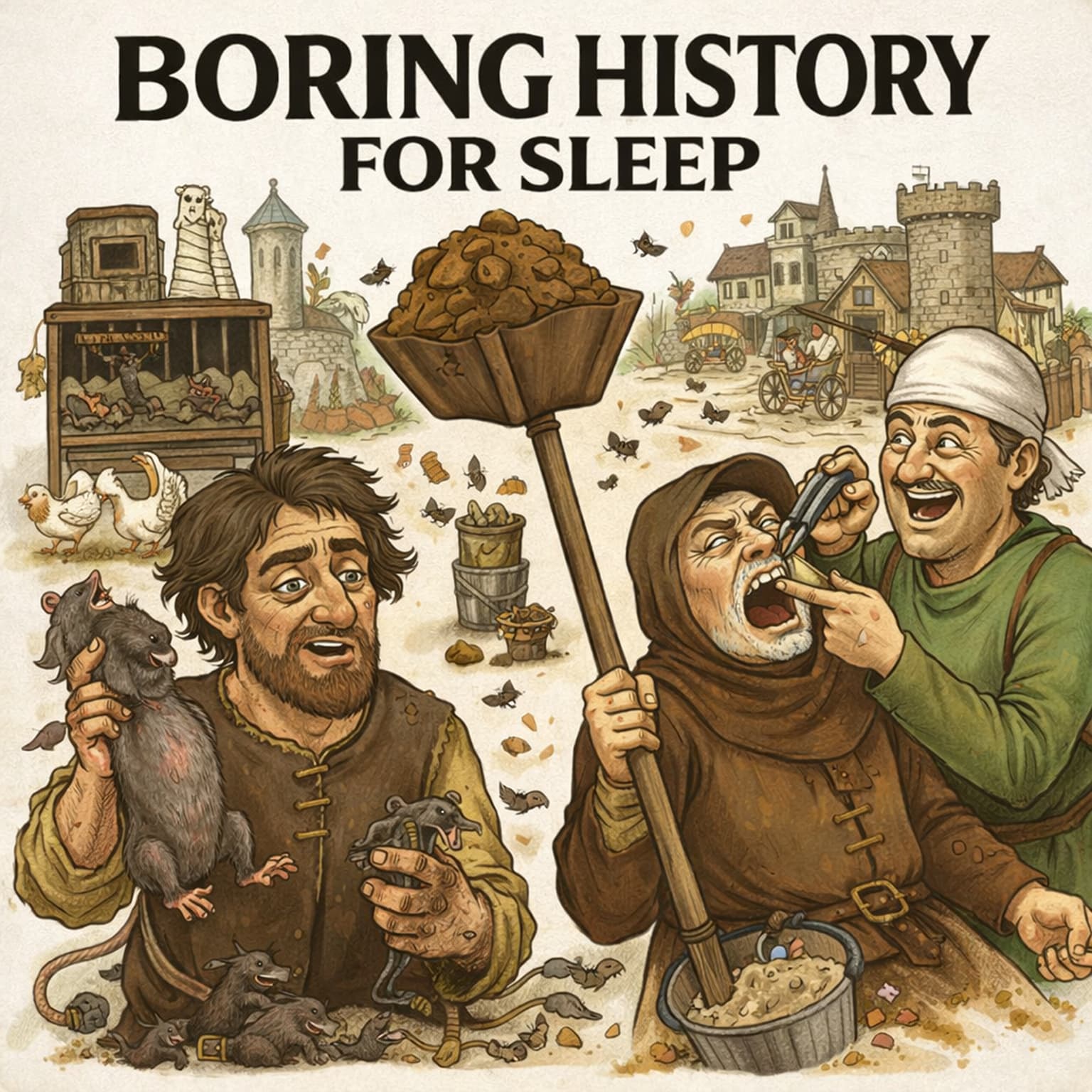 Ordinary Jobs in Medieval Times: Harder Than You Think ⚒️ | Boring History for Sleep artwork