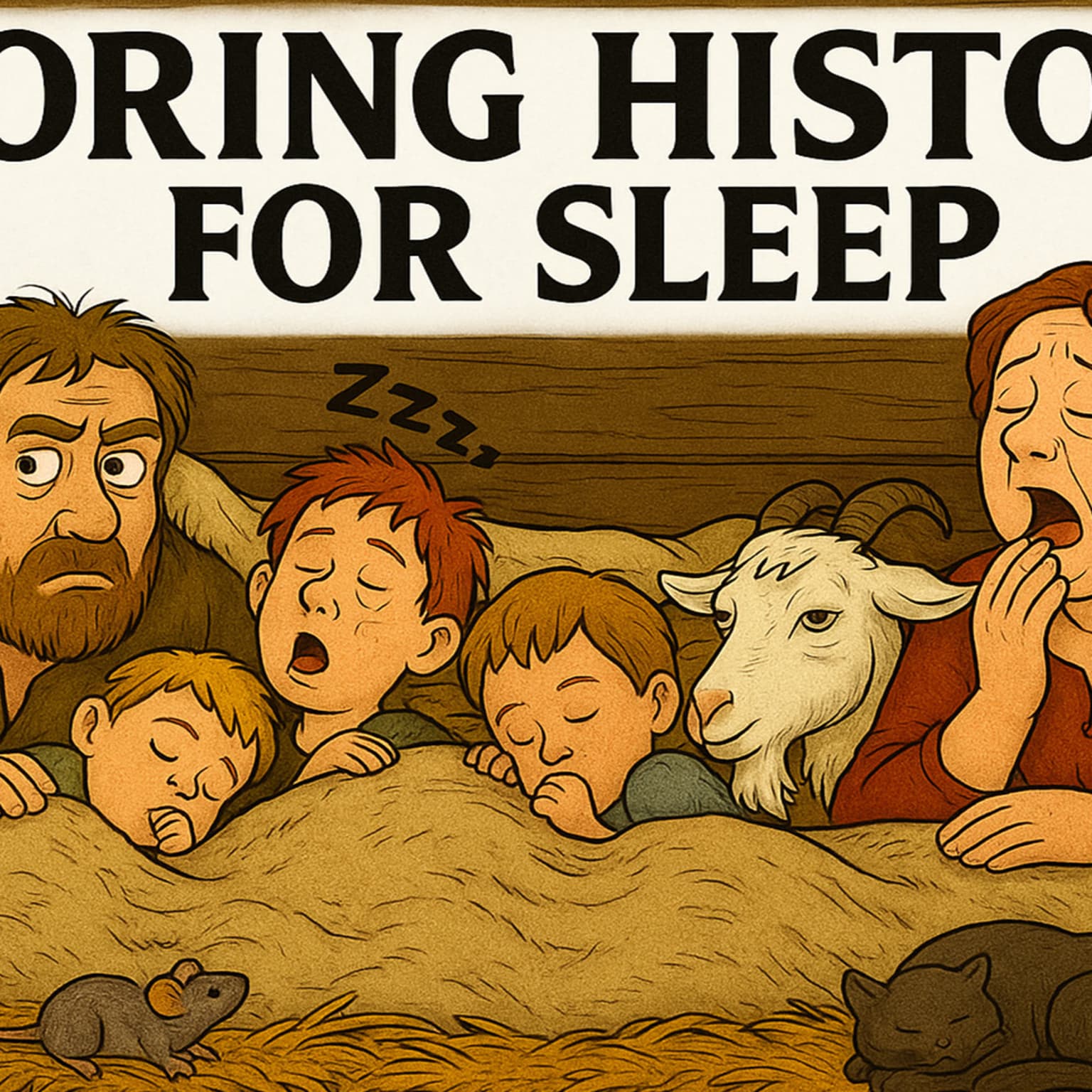 Boring History For Sleep | WEIRD Sleep Habits of Medieval People and more artwork