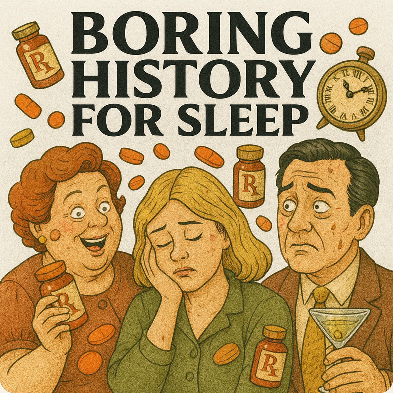 Boring History For Sleep | Housewives, Doctors & Pills: The Tranquilizer Era 😴💊 artwork