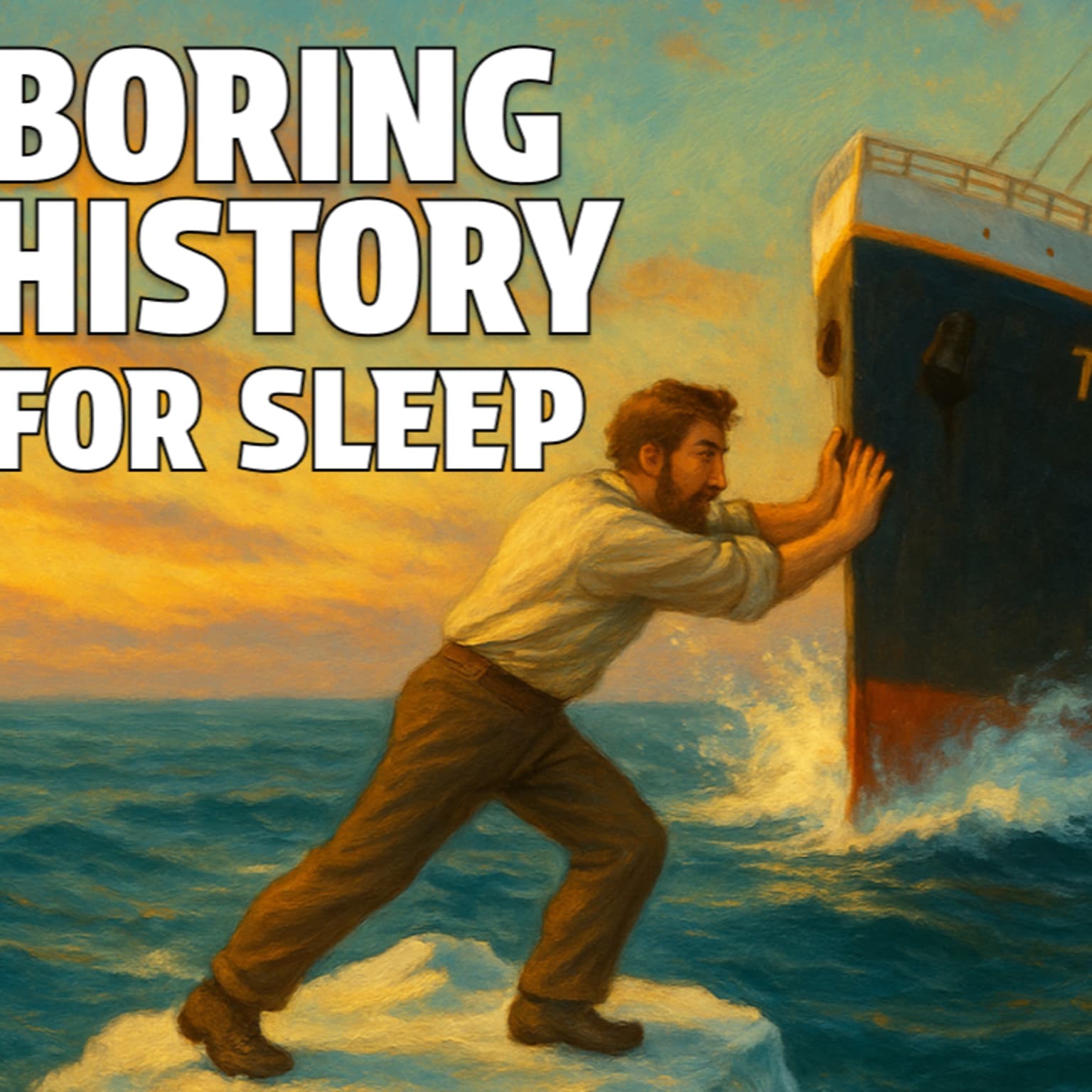 The Titanic: Cold Beds, Locked Gates, and No Wi-Fi | Boring History for Sleep artwork