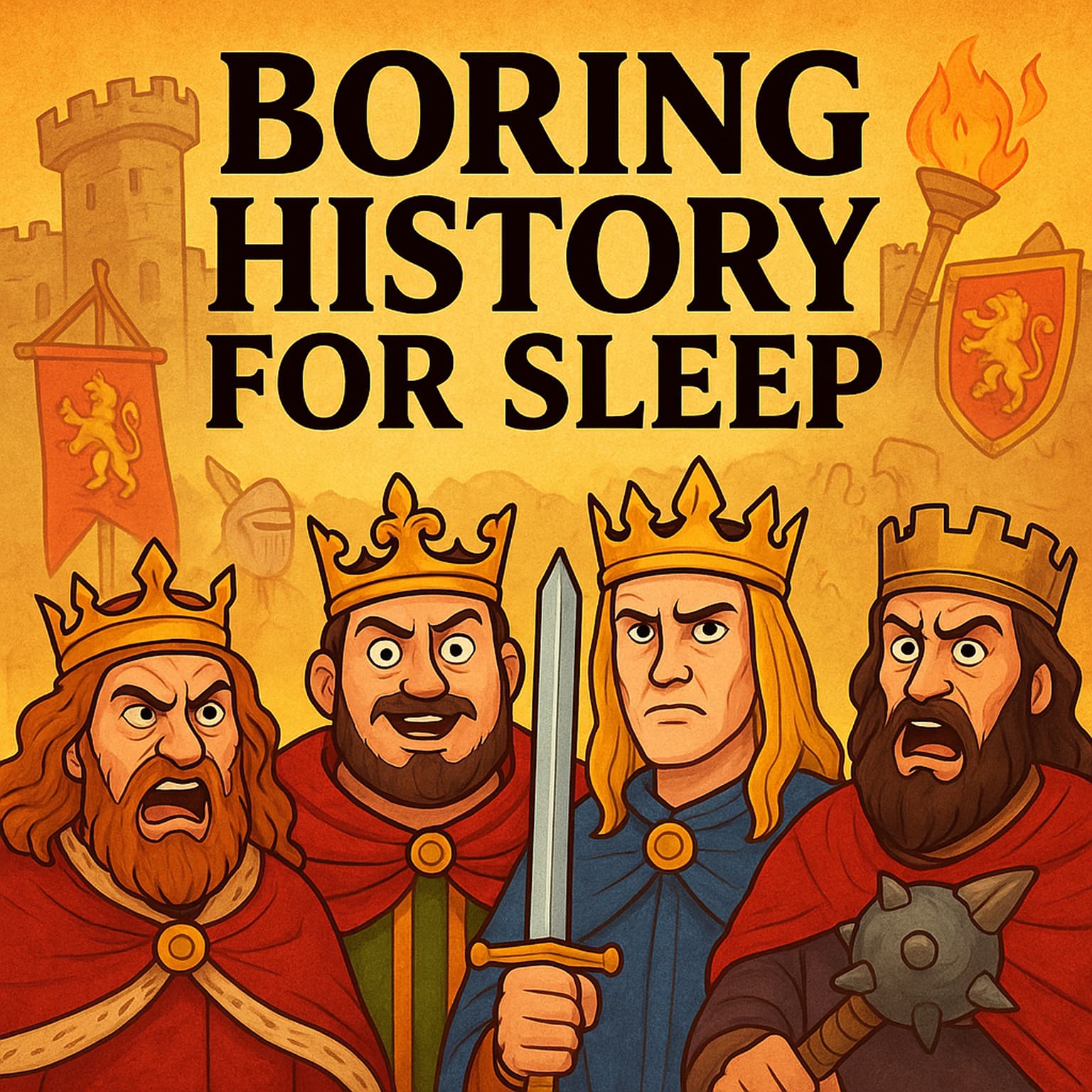 Boring History For Sleep | The WORST Kings in History 👑💤 artwork