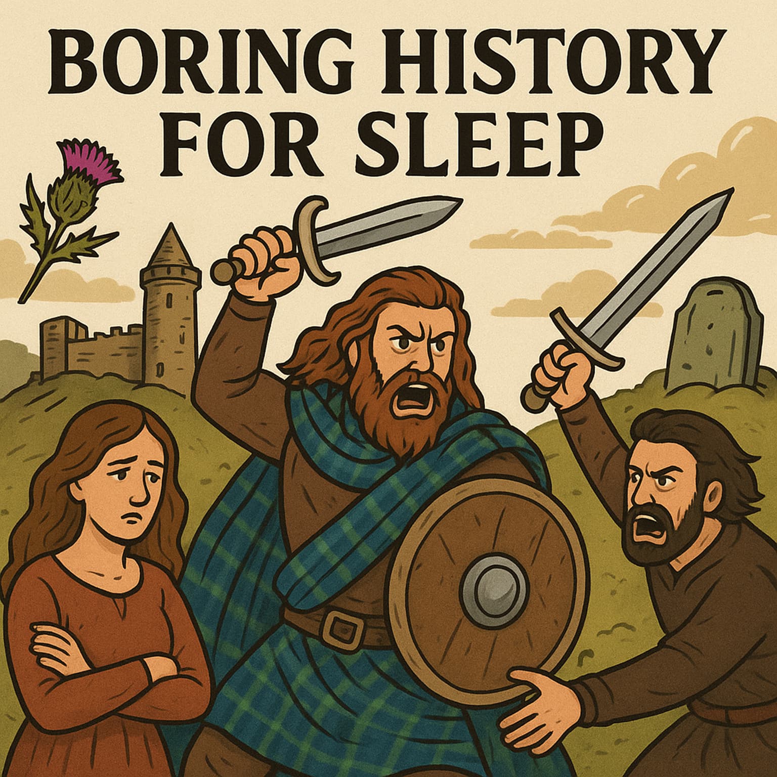 Life in Medieval Scotland Was No Fairytale | Boring History for Sleep artwork