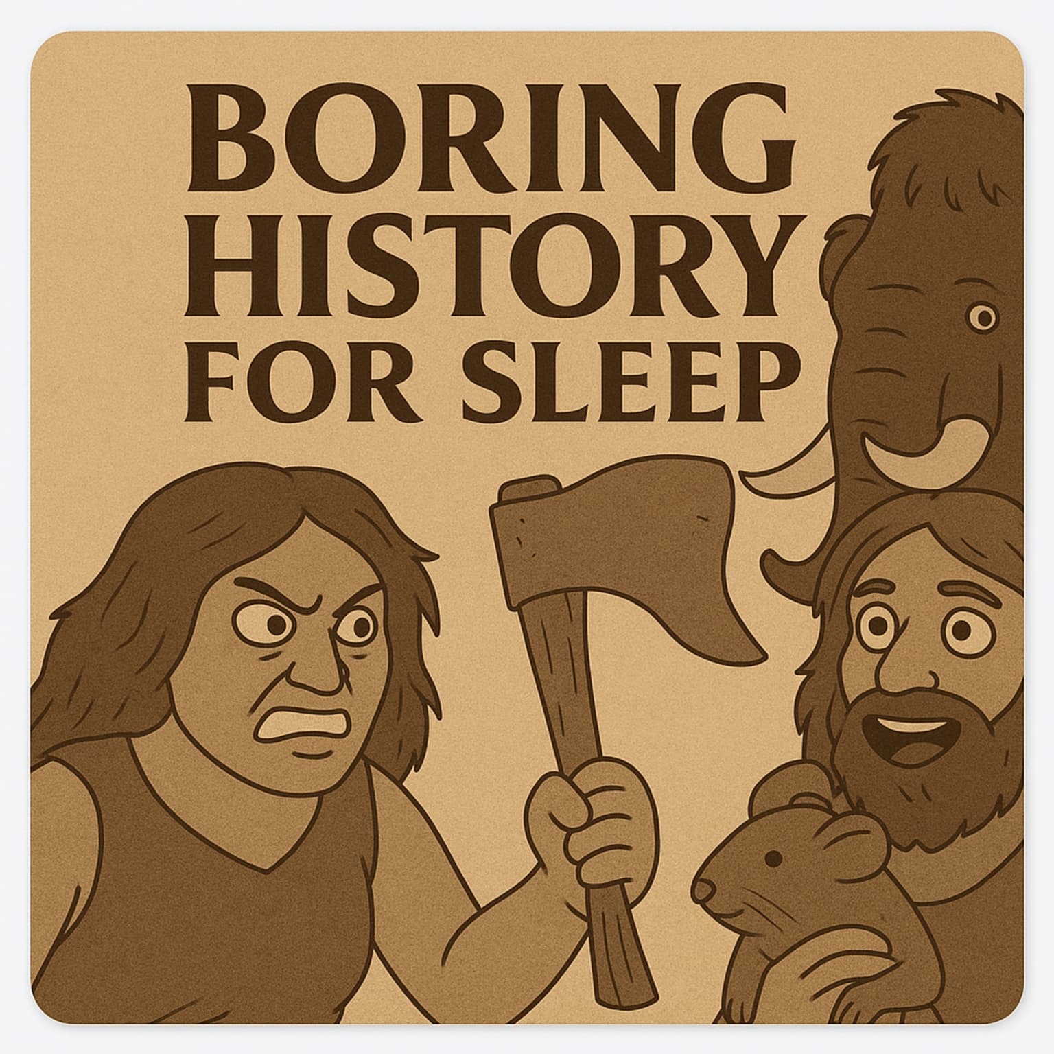 Boring History for Sleep. The Prehistoric Era artwork