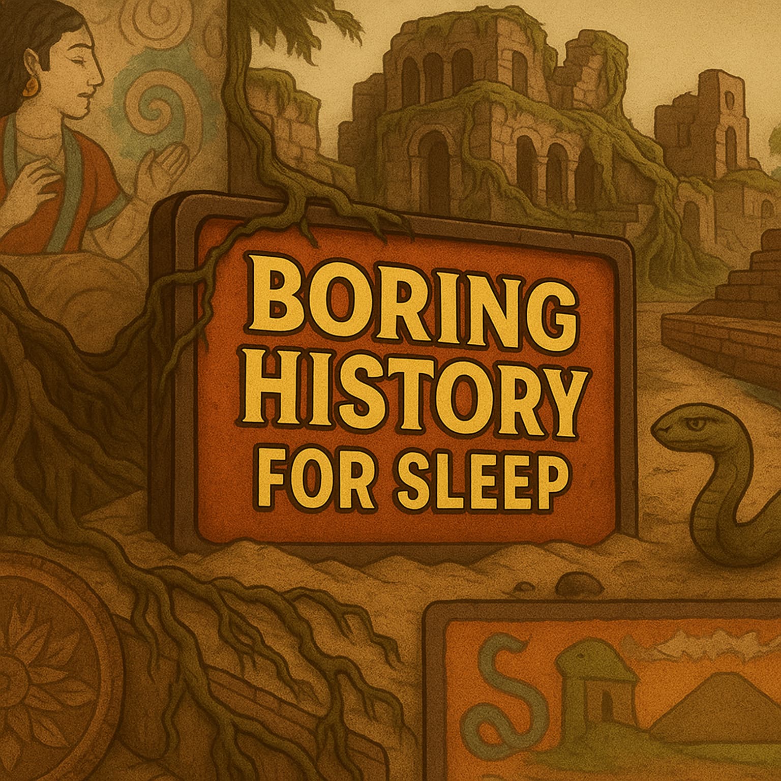 Boring History For Sleep | What Happened to These Lost Civilizations? artwork
