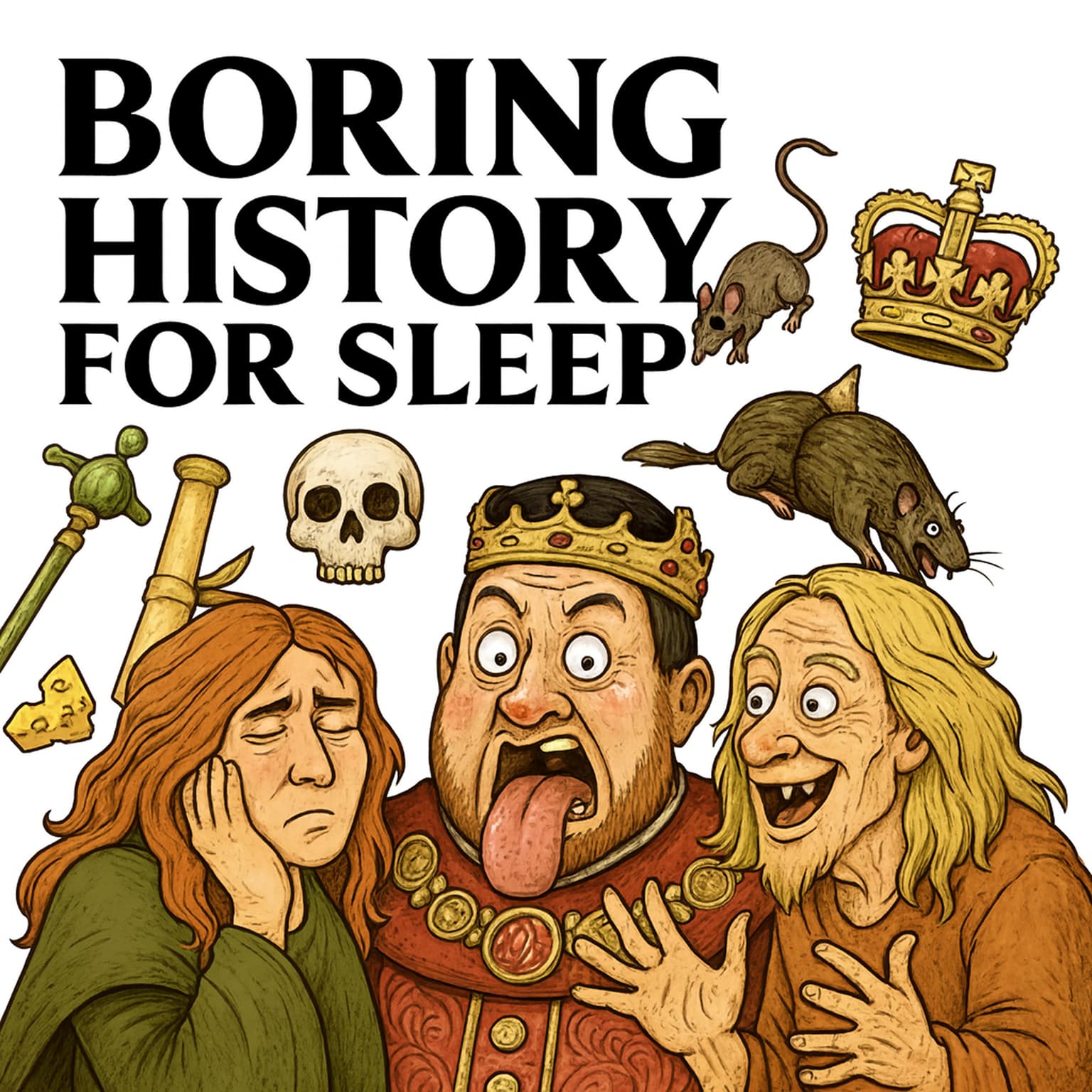 Boring History For Sleep | Disgusting Secrets the Royals Couldn’t Hide 🤴💀 artwork
