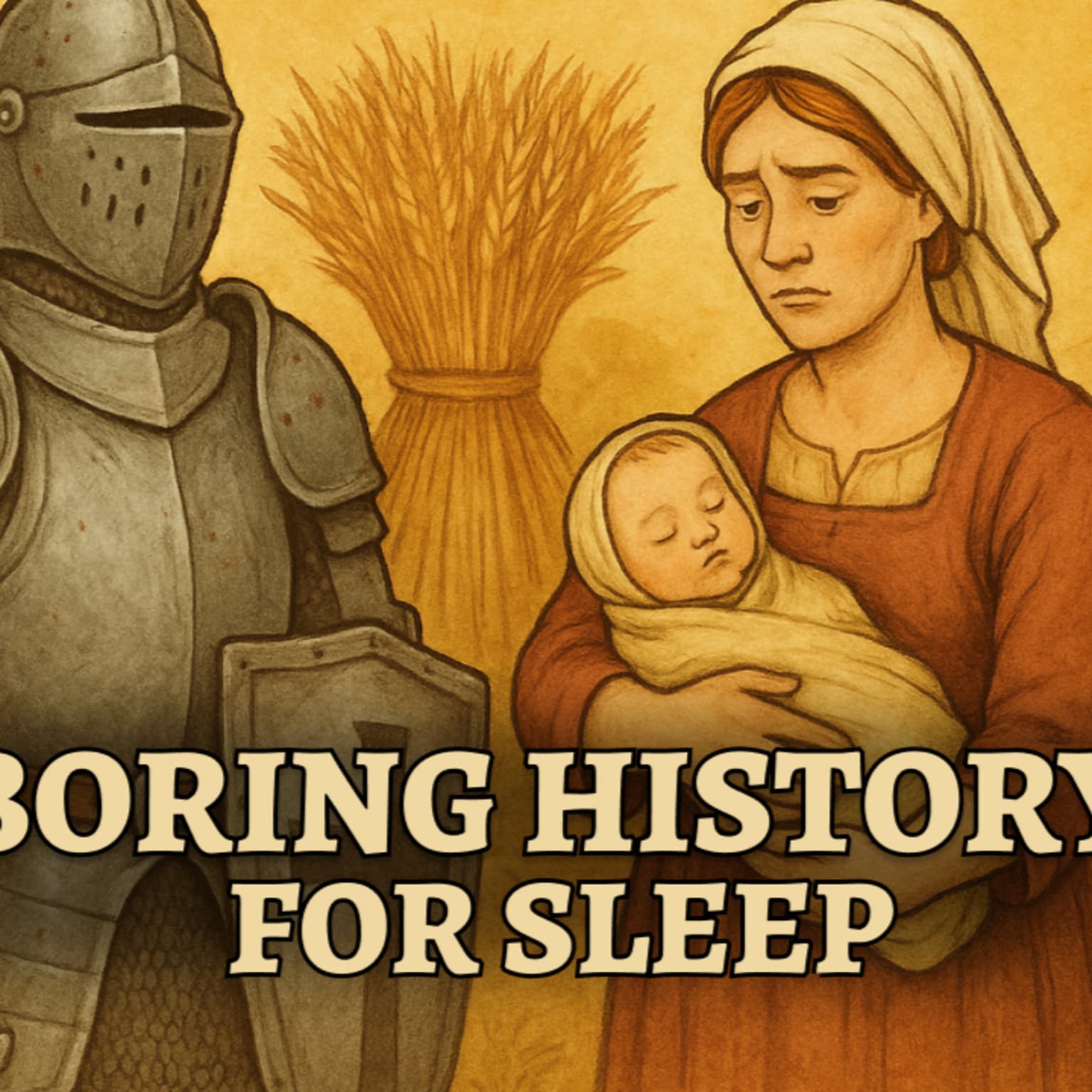 Boring History For Sleep | The Harsh Realities of Feudal Europe artwork