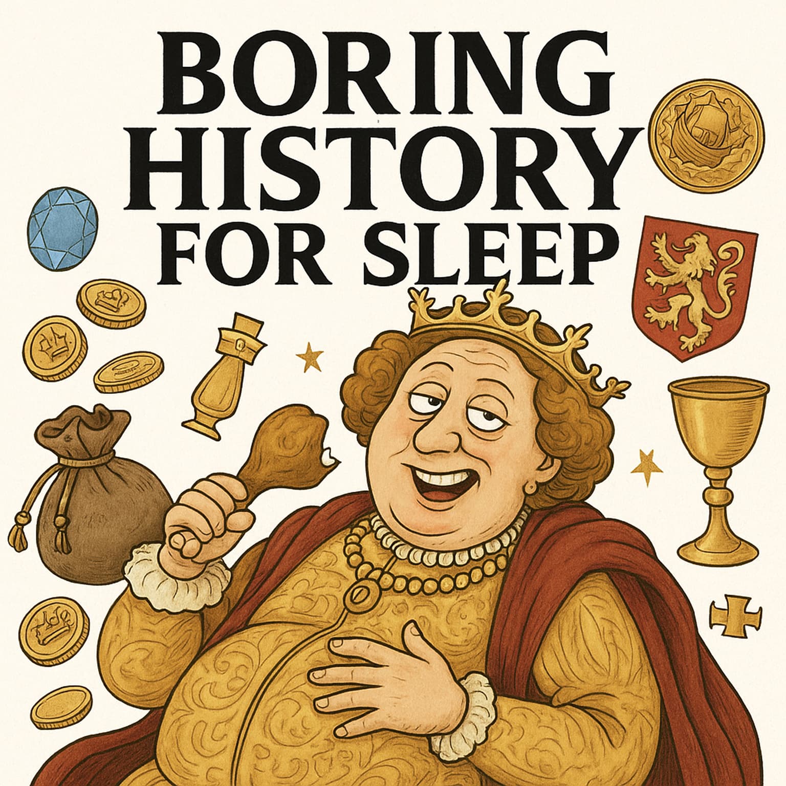 Boring History For Sleep | The Gross Secret Life of Rich Medieval Nobles artwork